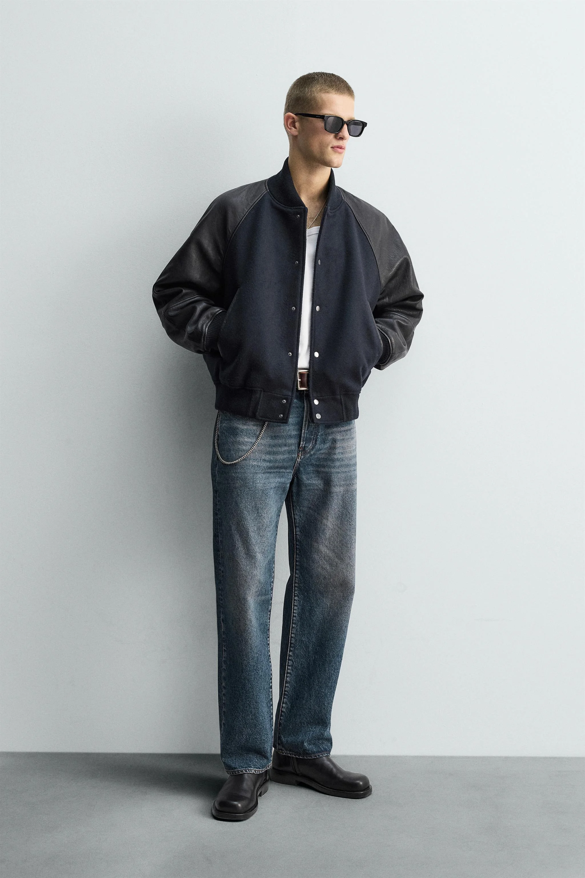 شلوار جین راسته دمپا پاکتی نسخه محدود