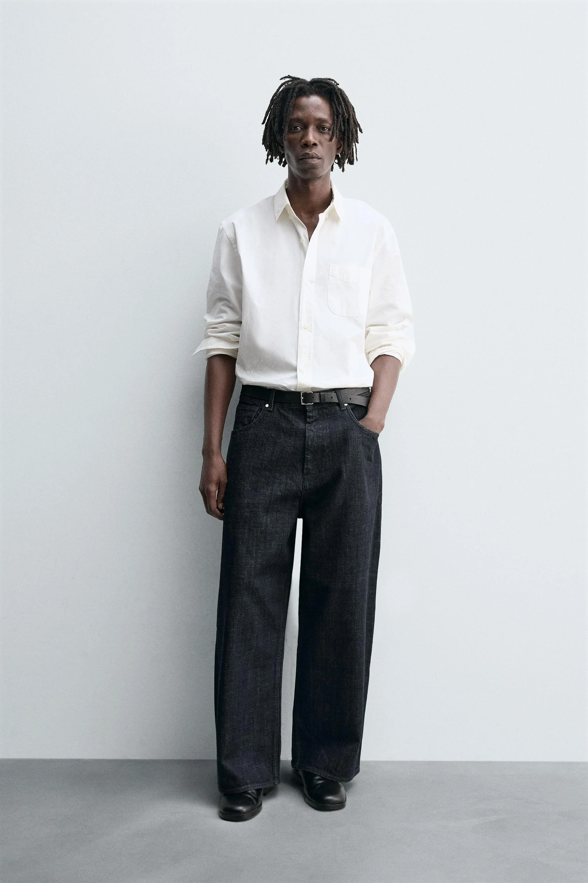 شلوار جین گشاد شلوار جین گشاد