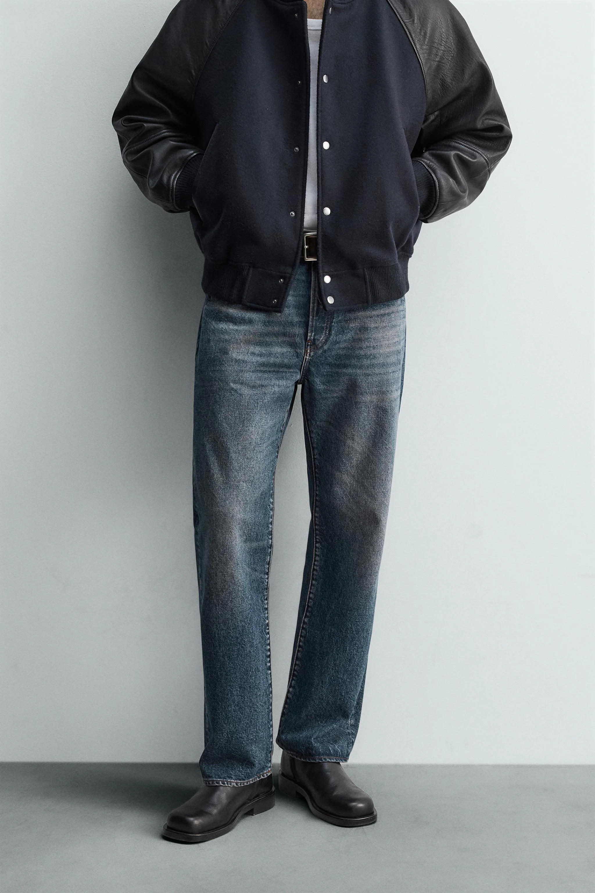 شلوار جین راسته دمپا پاکتی نسخه محدود