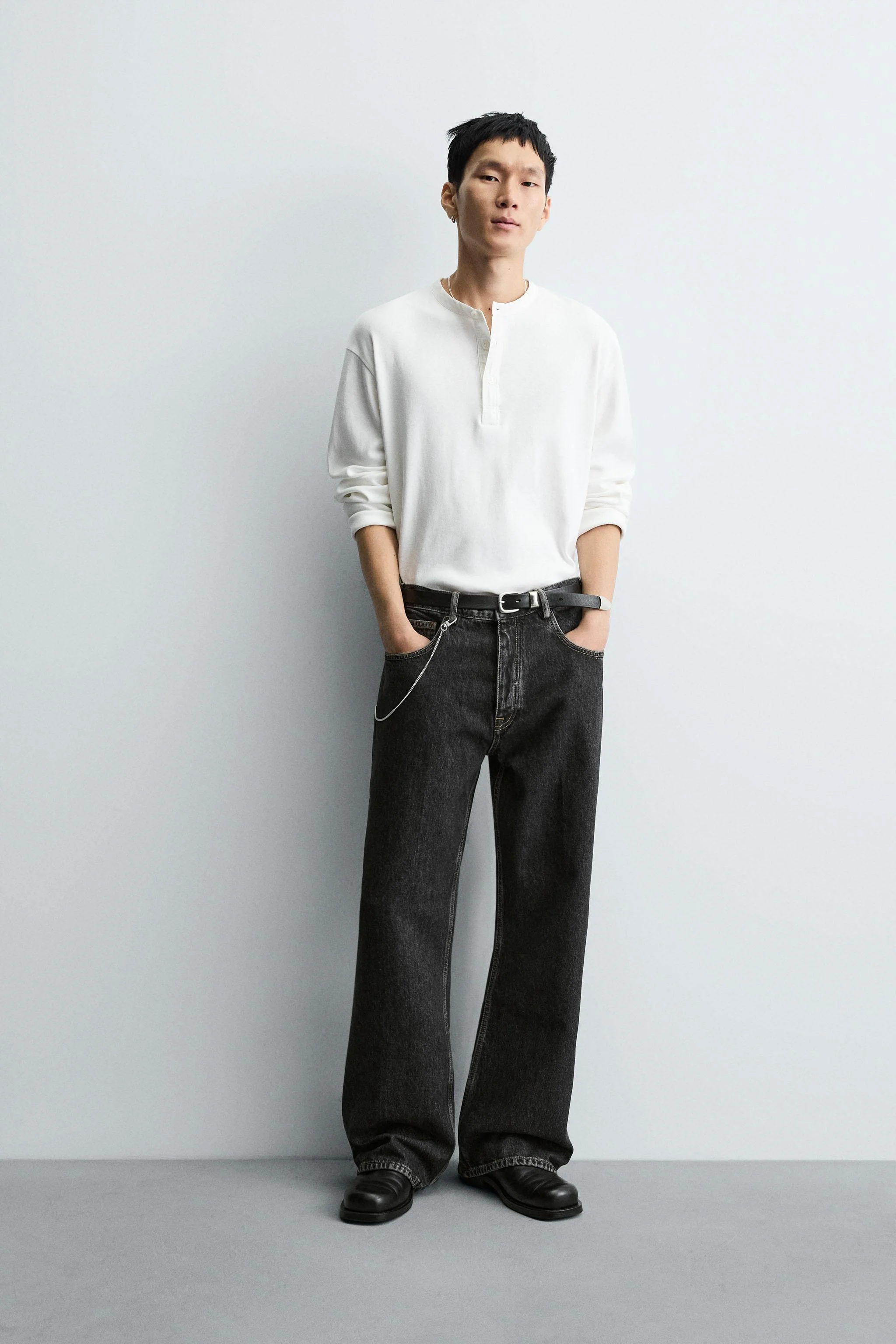 شلوار جین دمپا گشاد