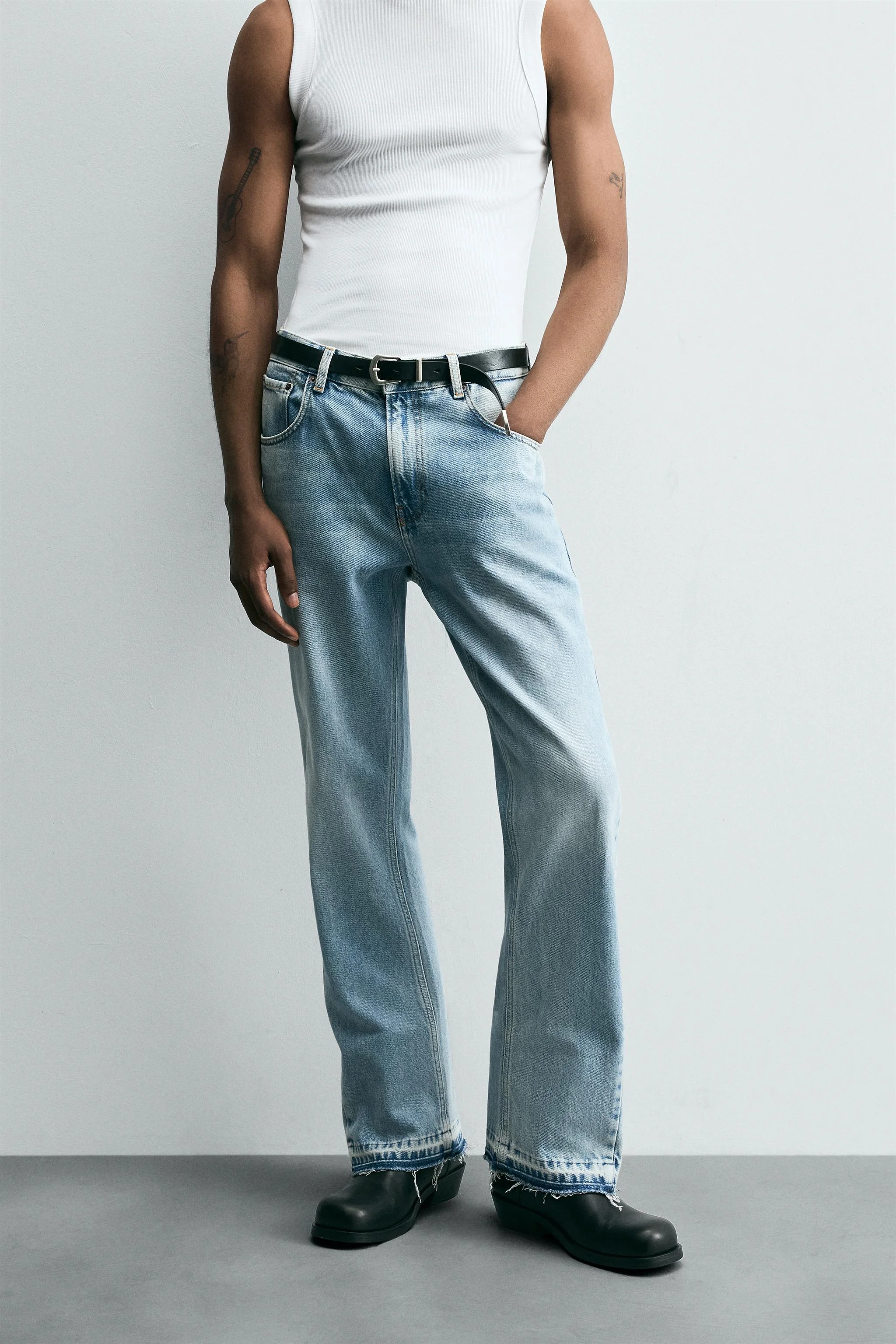 شلوار جین دمپا گشاد