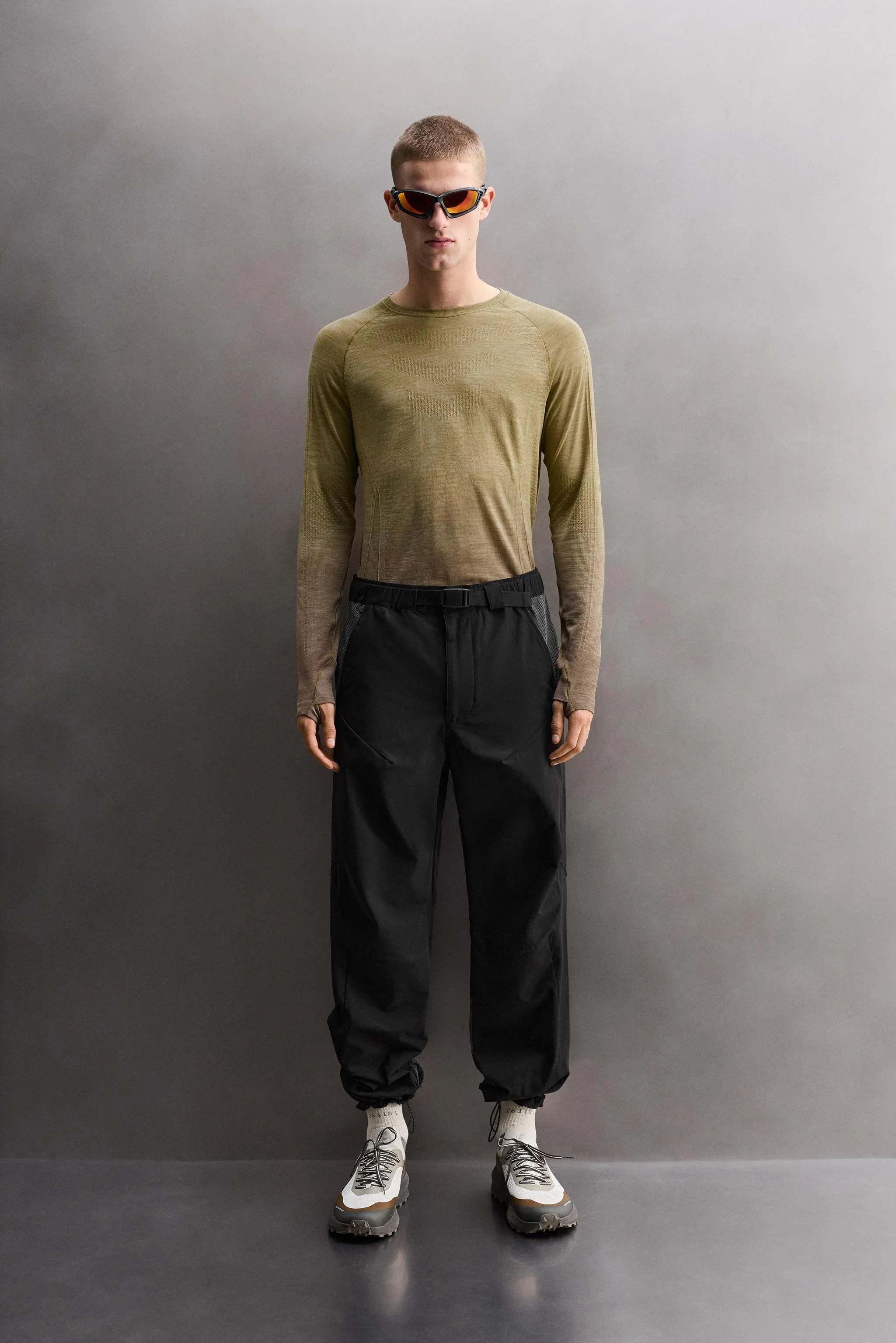 شلوار فنی با کمربند