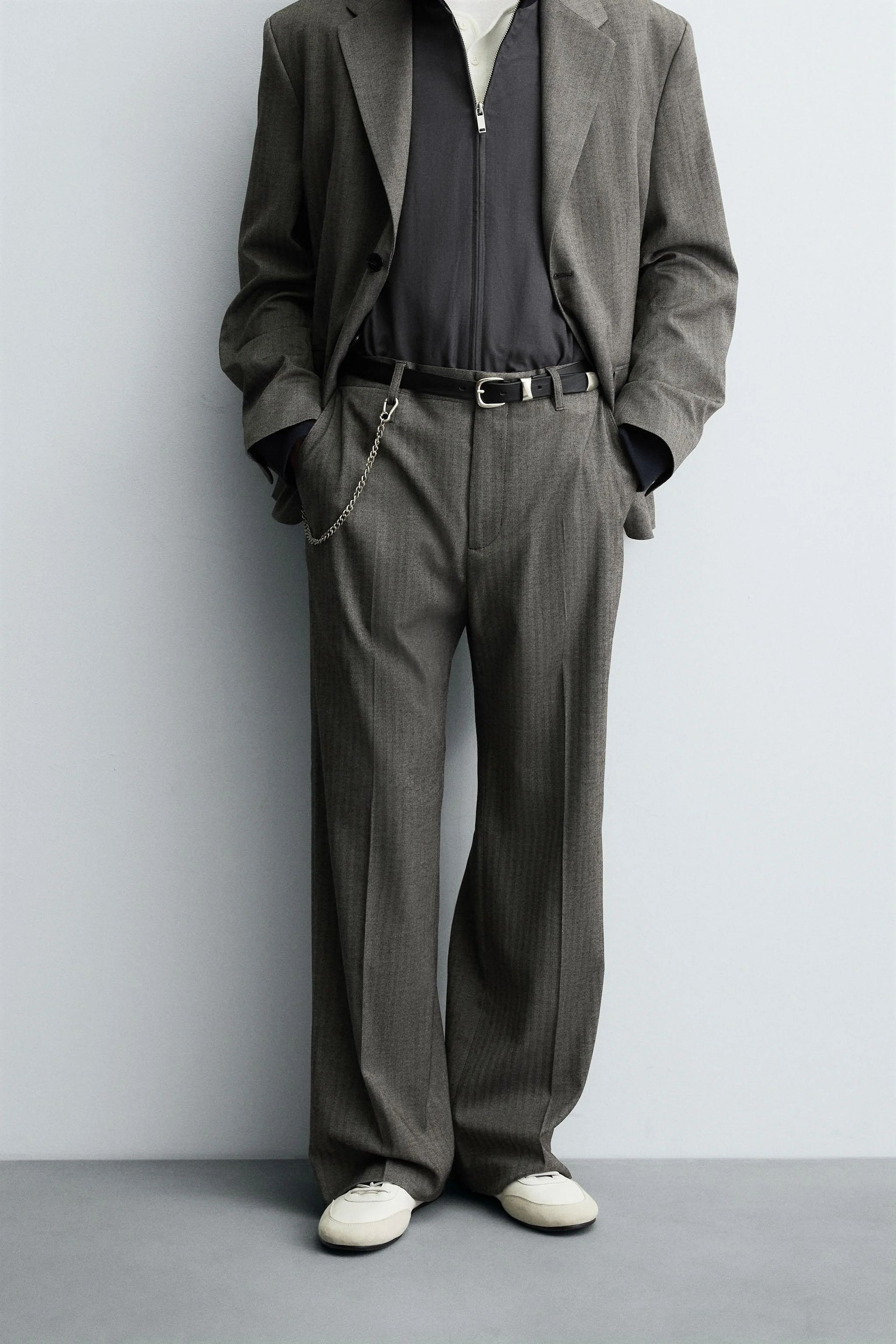 شلوار دمپا گشاد طرح جناغی