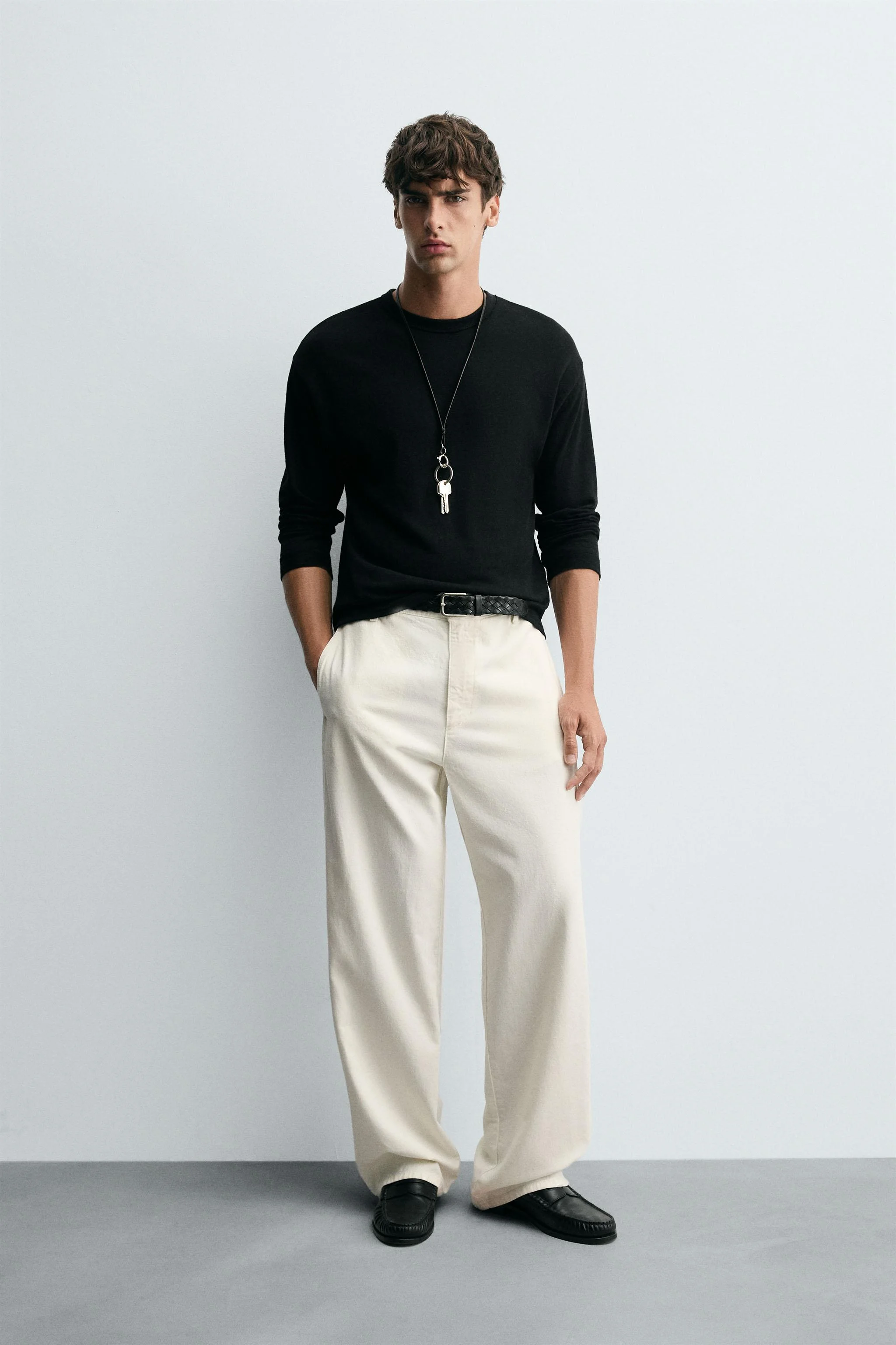 شلوار کتان-کنفی مدل چینویی