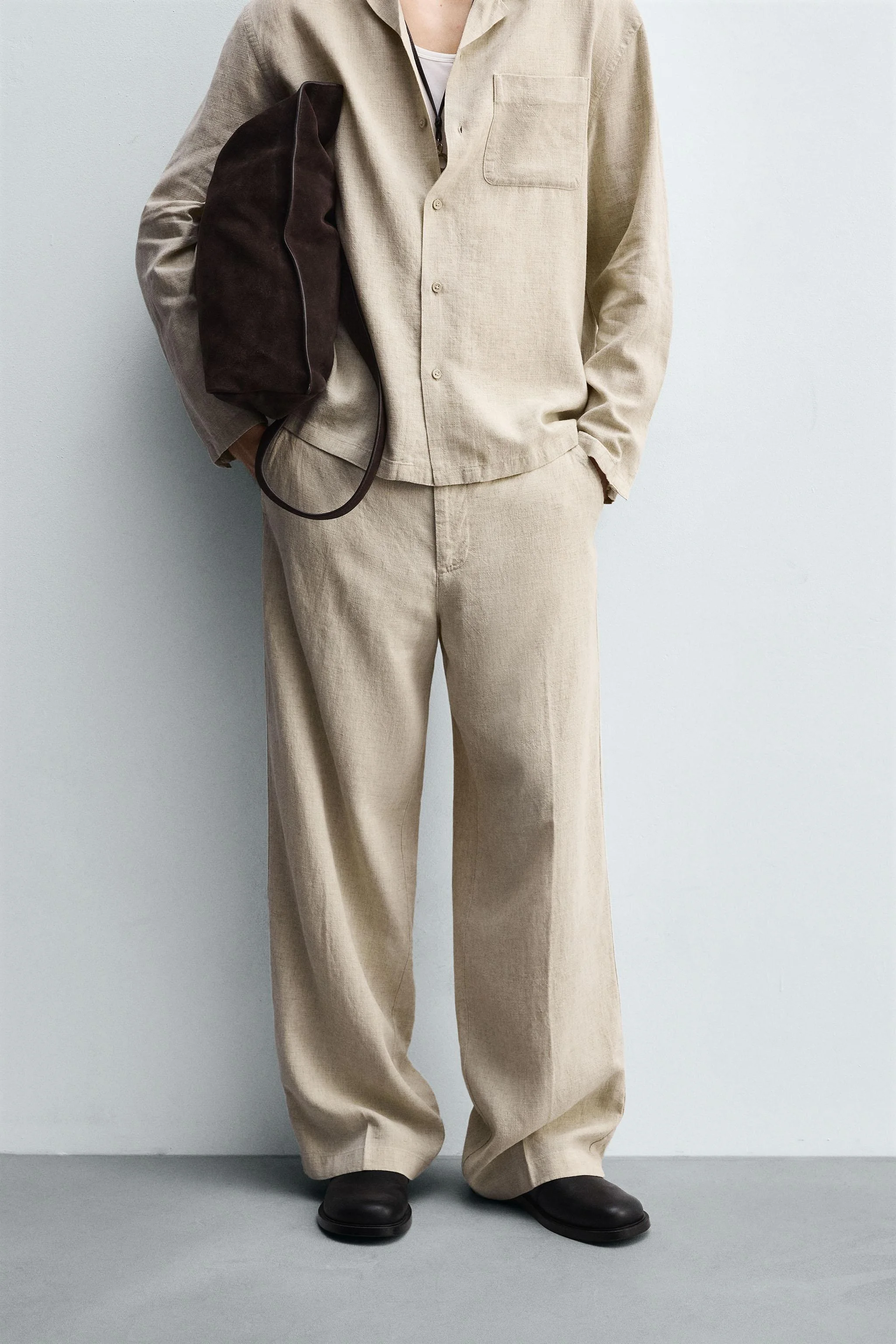 شلوار لینن-لیوسل روان