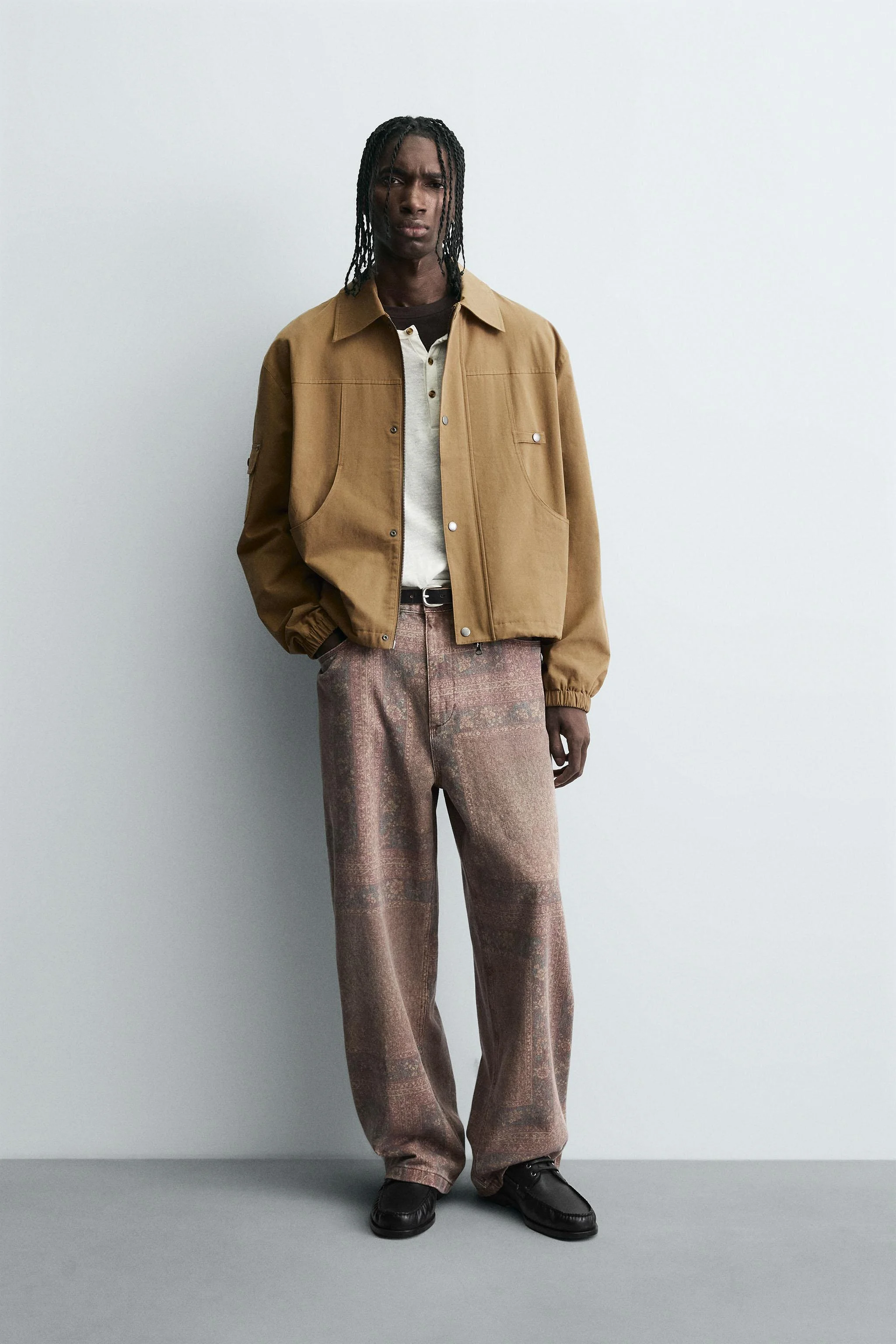 شلوار گشاد با طرح دستمال سر