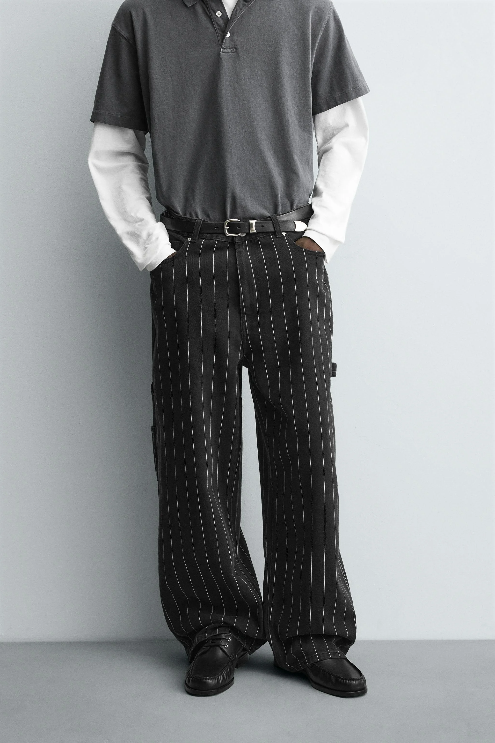 شلوار راه راه مدل بالونی