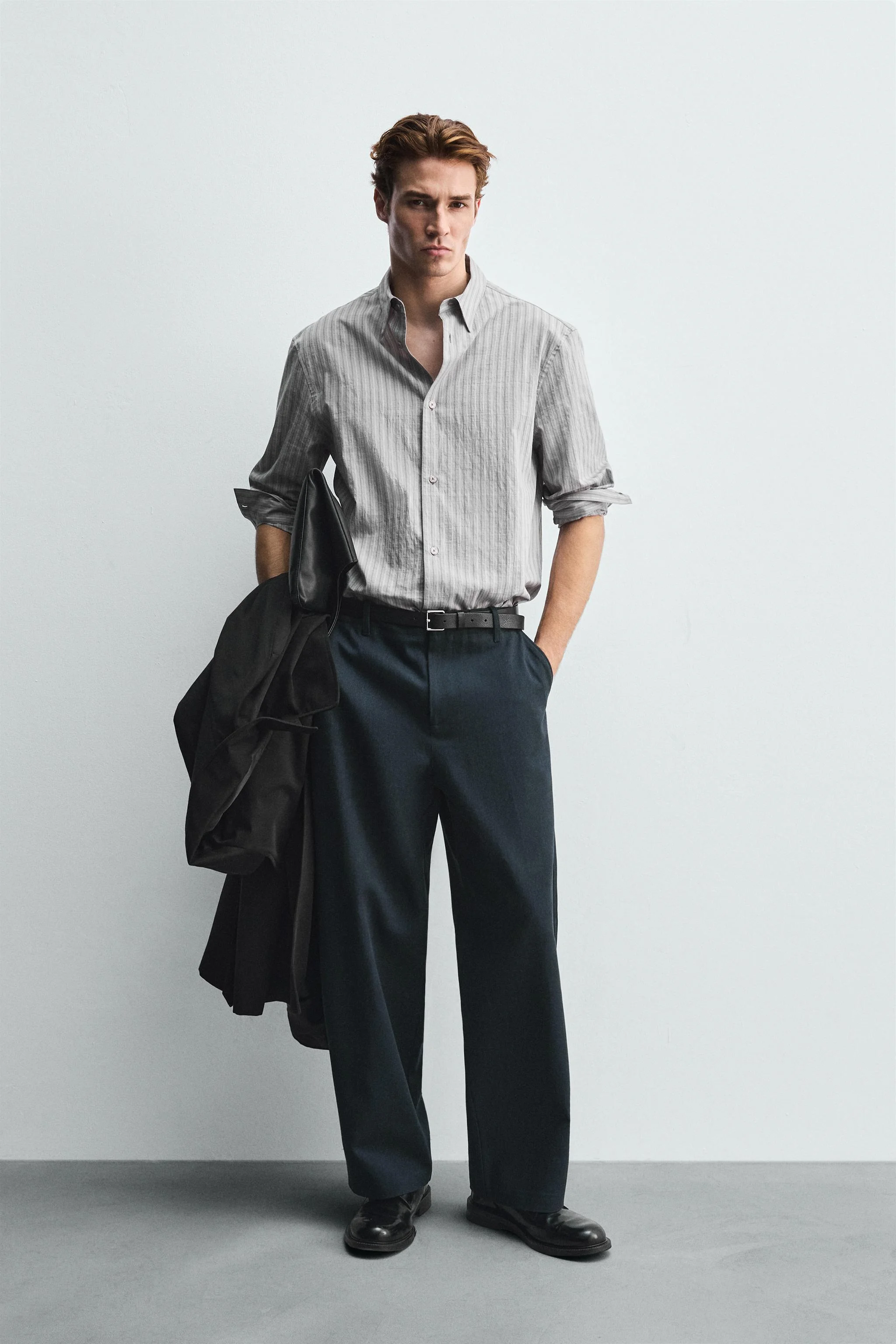 شلوار فیت بالونی از جنس ترکیب لیوسل و پنبه