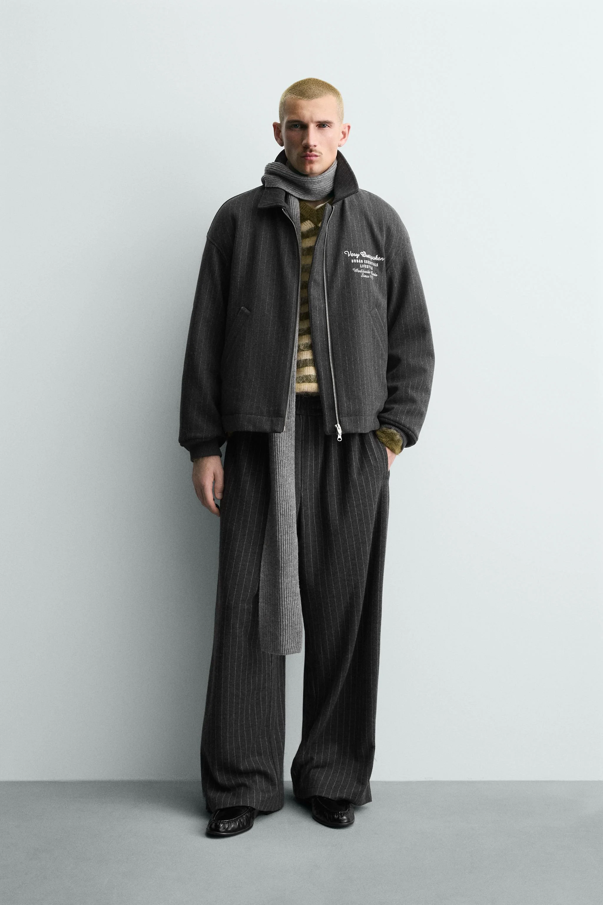 شلوار راه راه گشاد