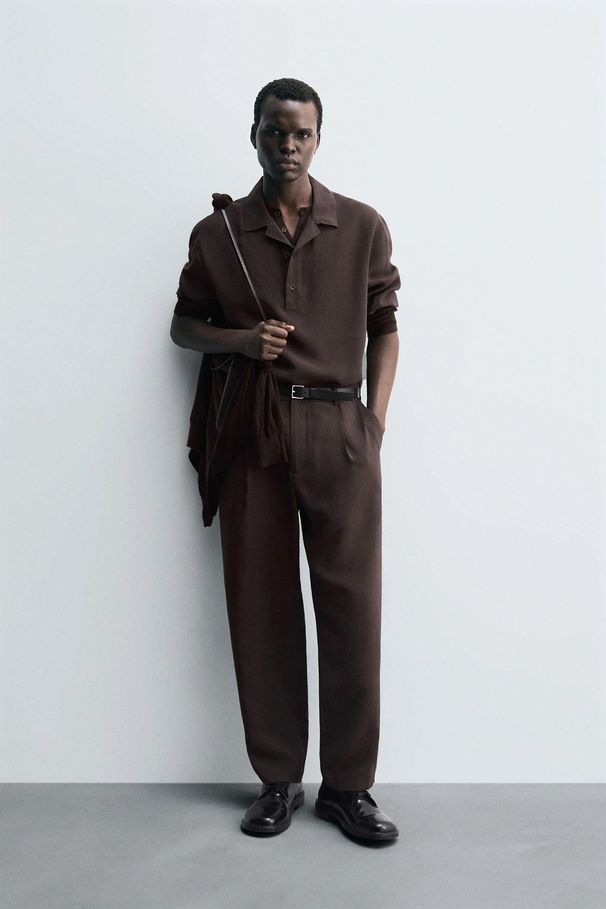 شلوار پلیسه دار روان