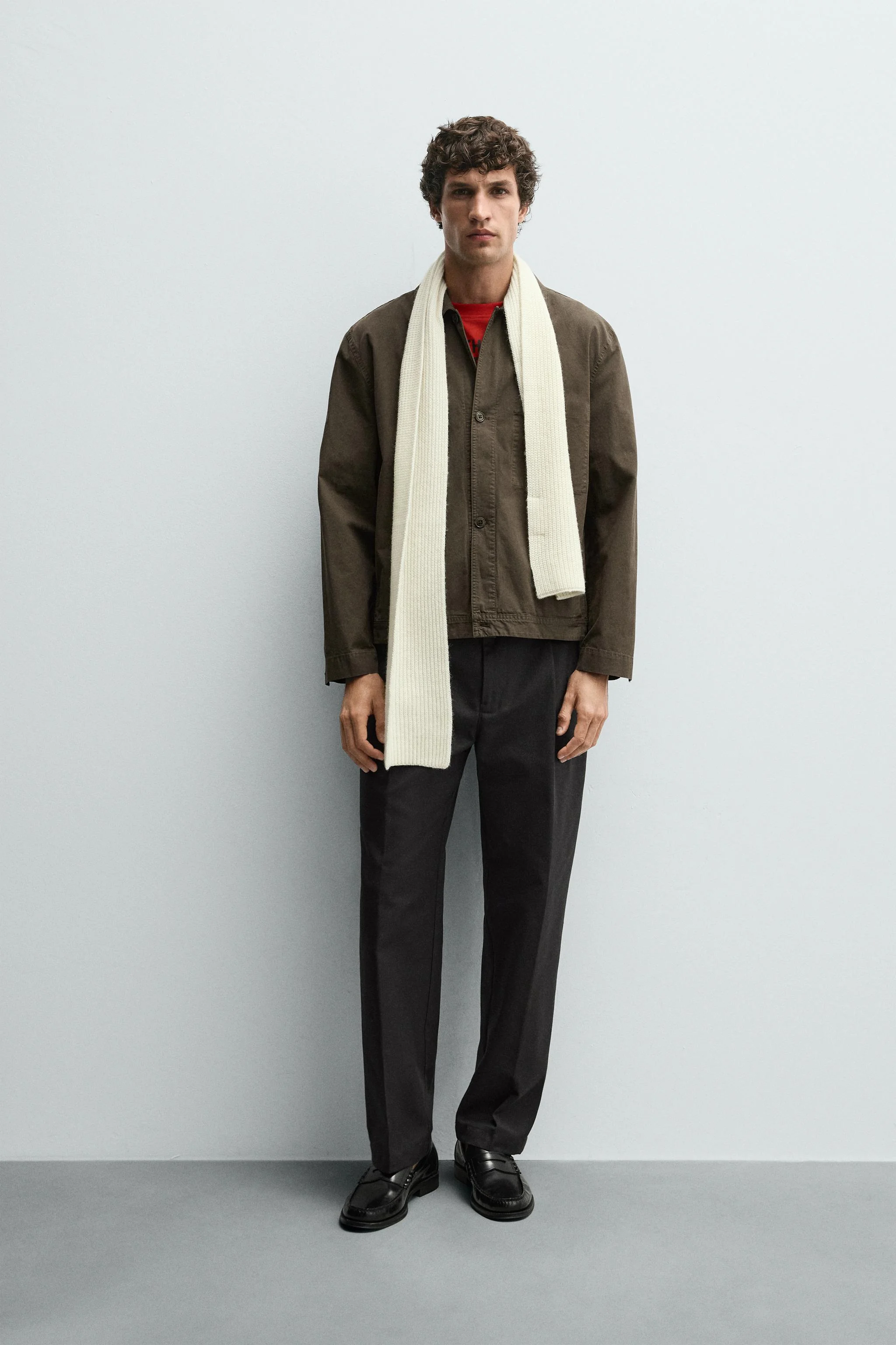 شلوار پلیسه دار با بافت