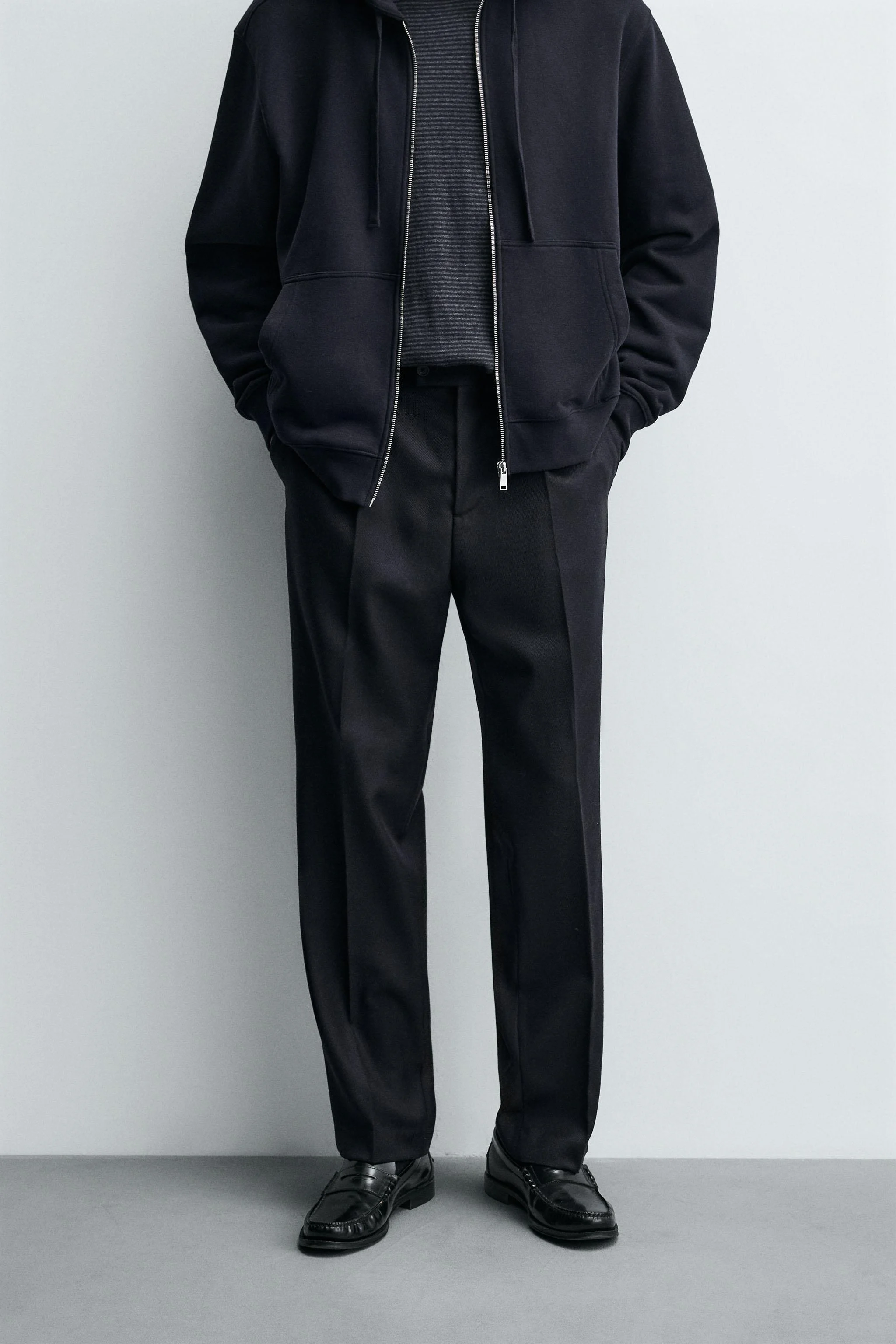 شلوار بافت دار پشمی ۱۰۰٪