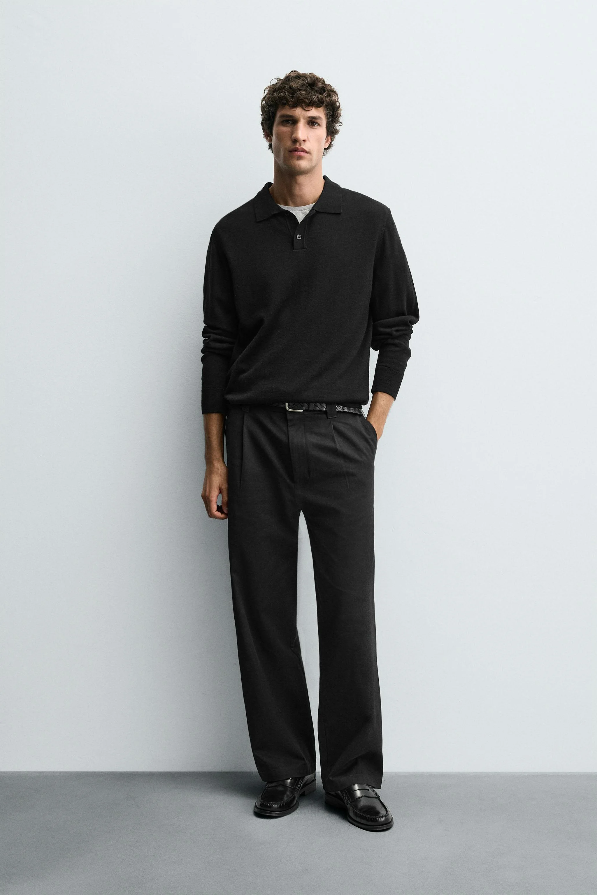 شلوار پلیسه دار از جنس ترکیب پنبه و لایوسل