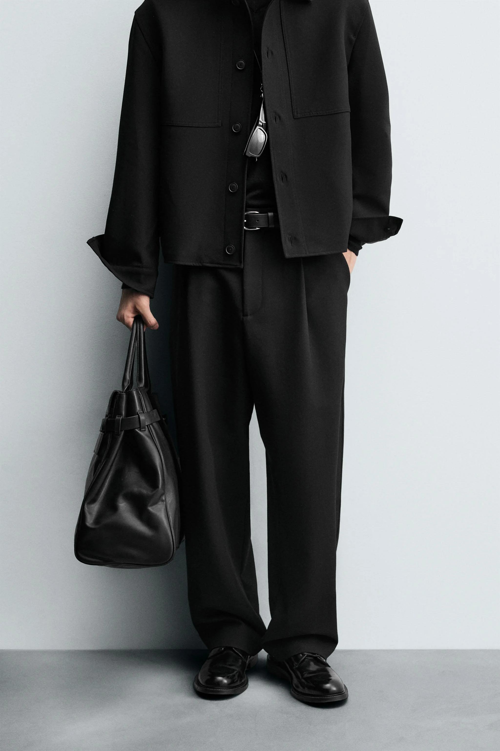 شلوار راسته پلیسه دار