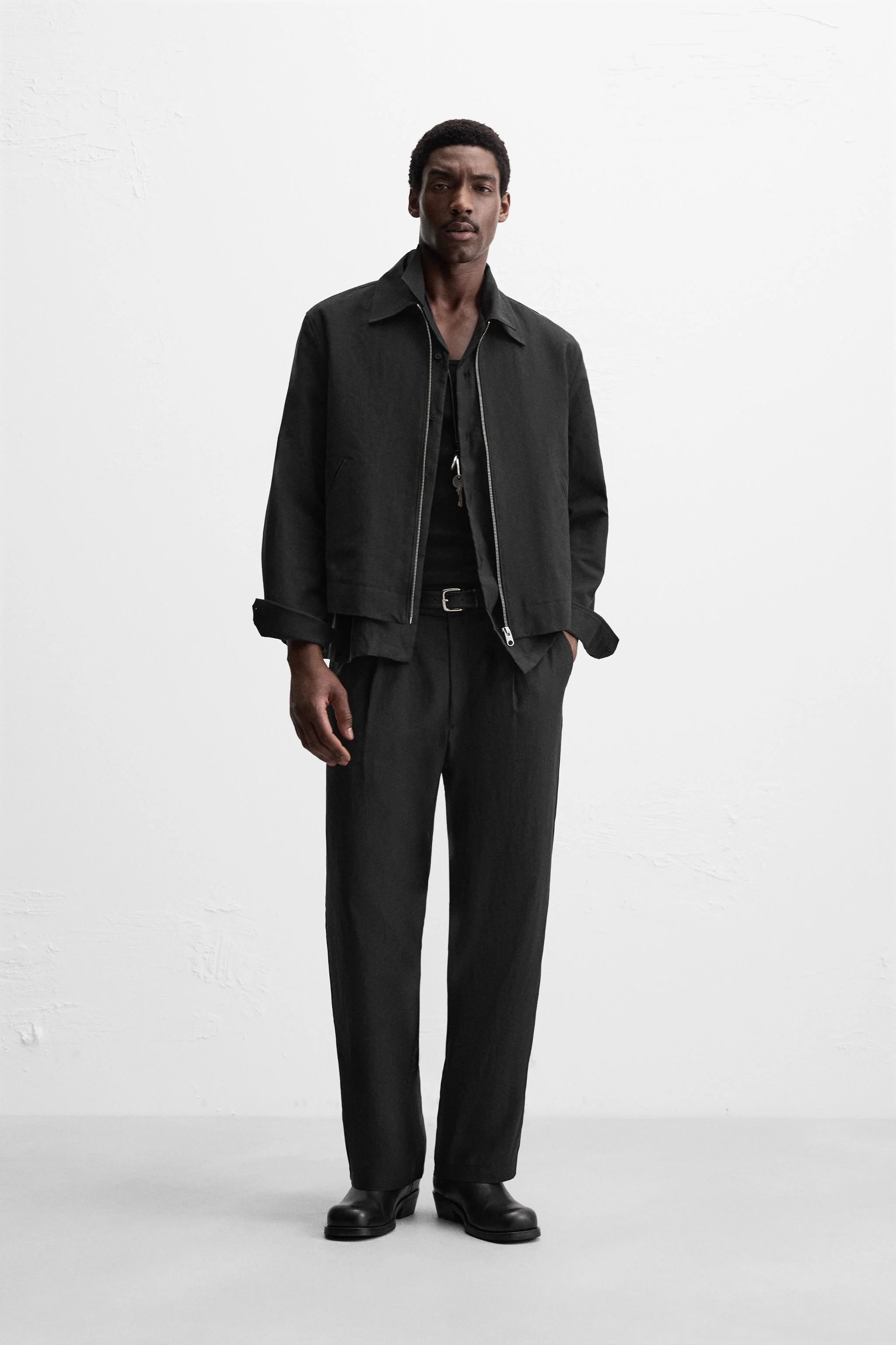 شلوار ترکیبی لیوسل