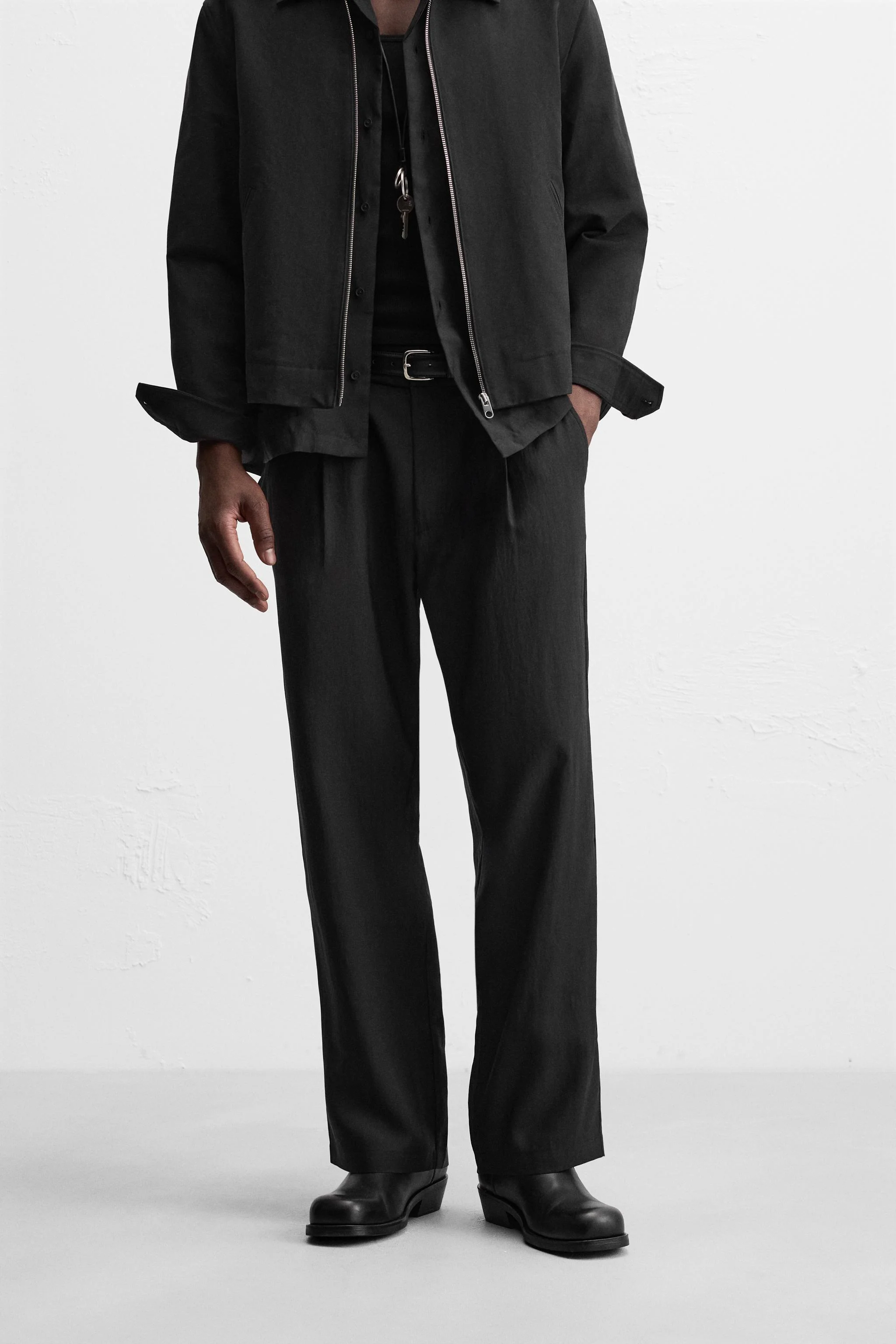 شلوار ترکیبی لیوسل