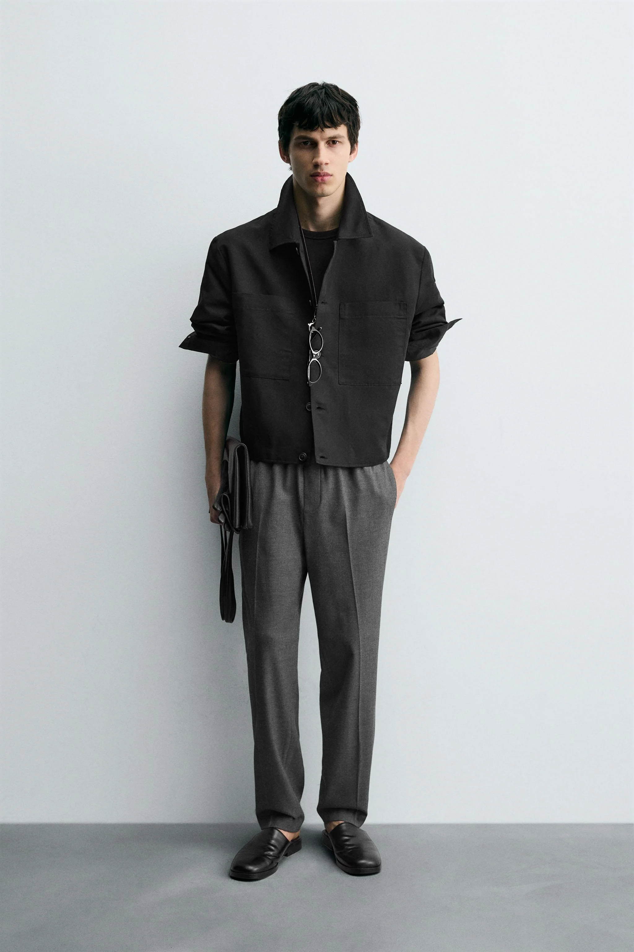 شلوار جاگر با کمر کشی و تن خور راحت