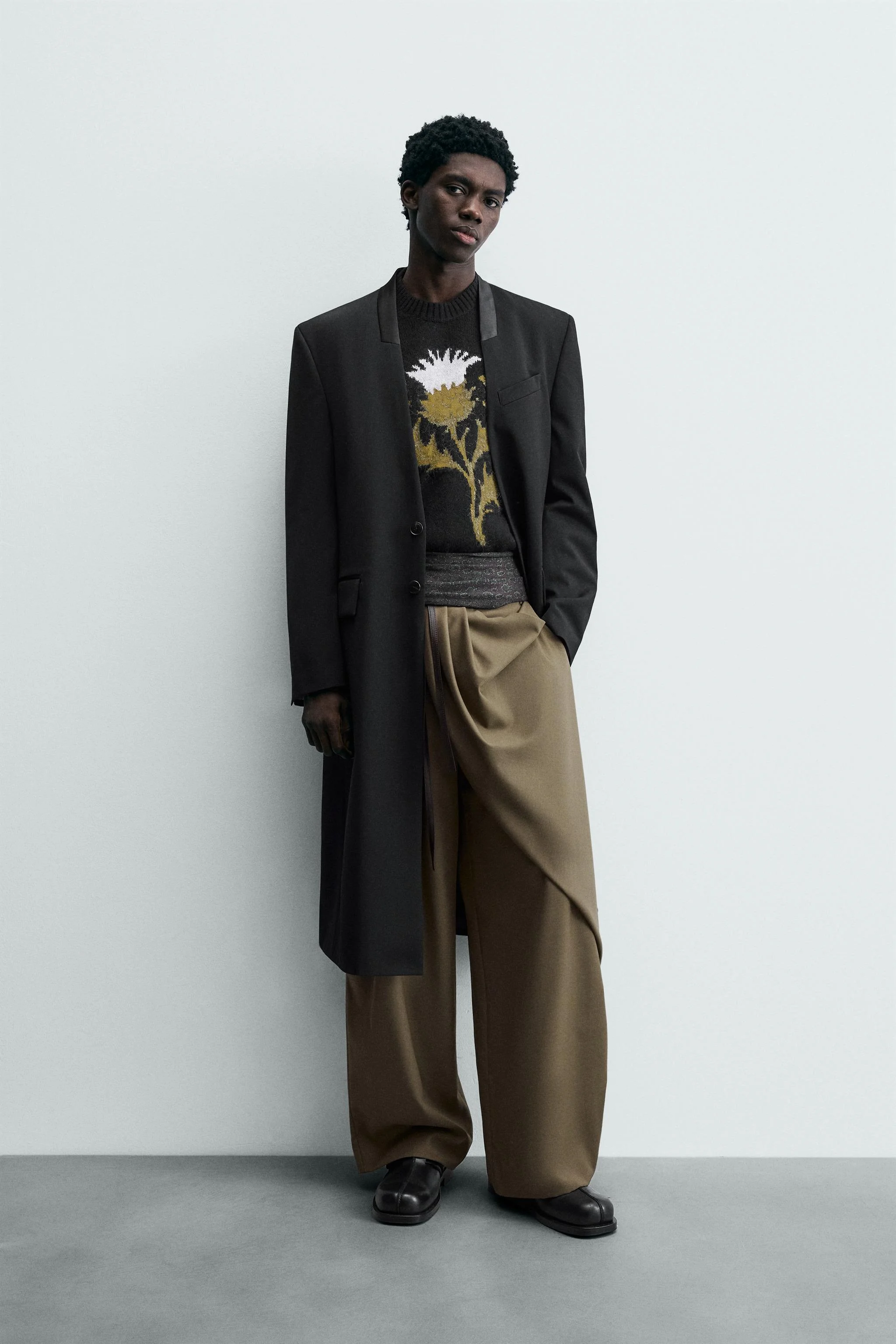 کت فراک ژاکارد راه راه - نسخه محدود