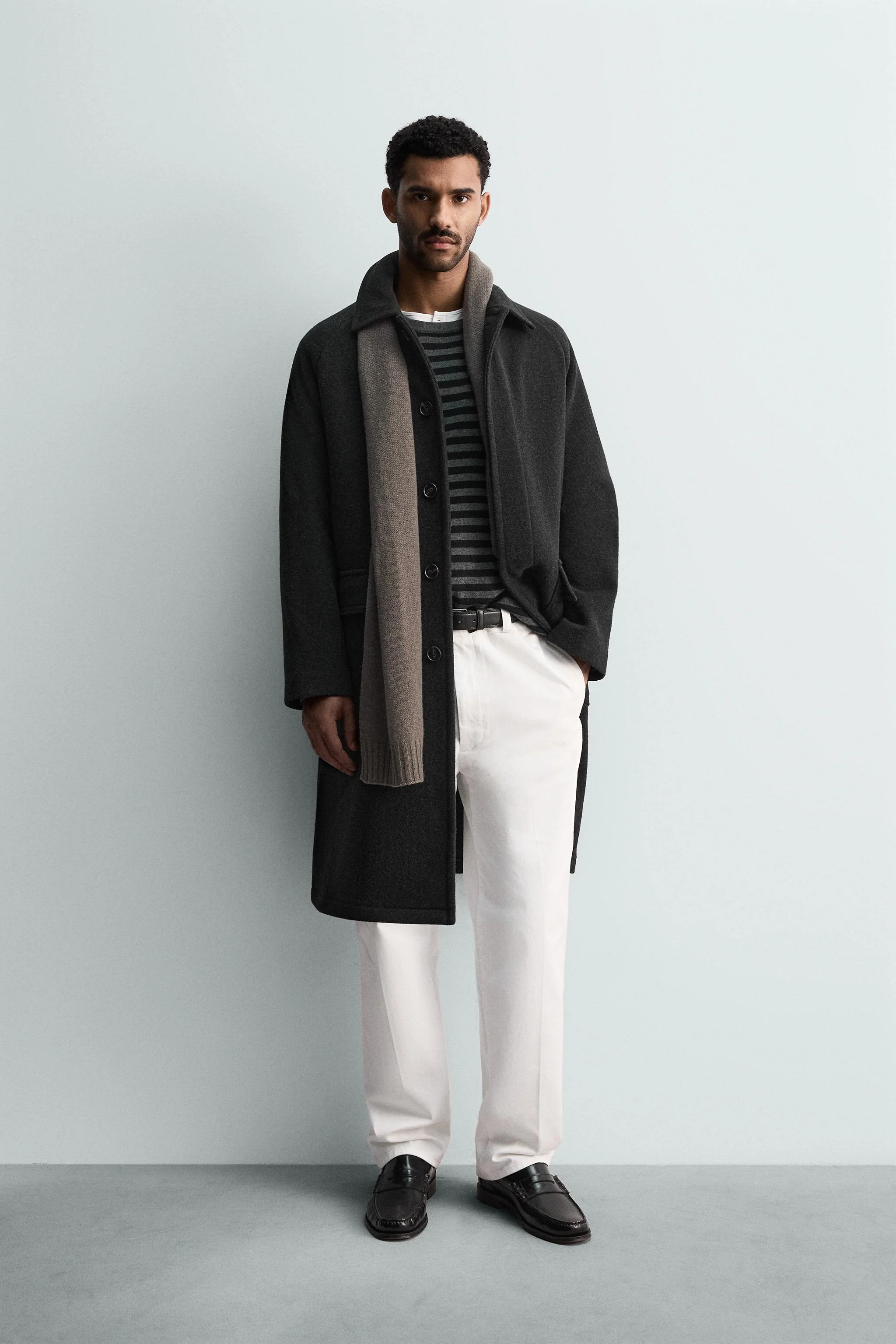 پالتو پشمی با جیب