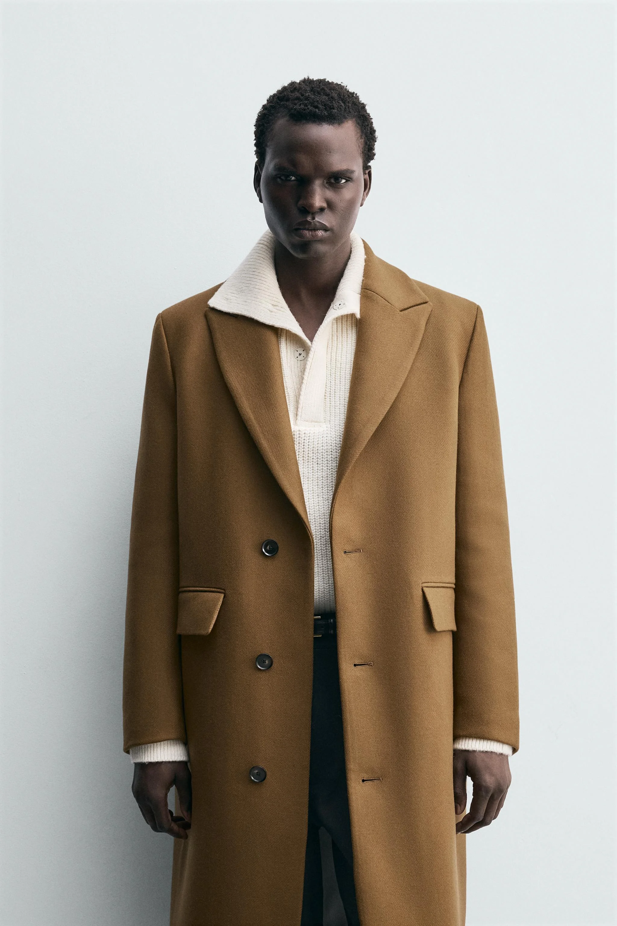 کت خوش‌دوخت با ترکیب پشم