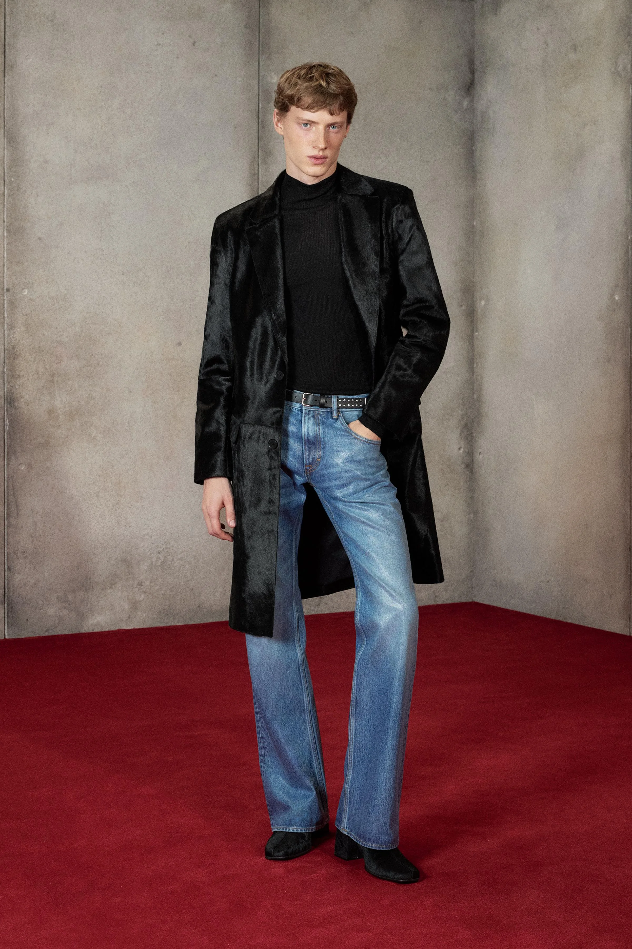 کت چرمی پوست گوسفندی LUDOVIC DE SAINT SERNIN x ZARA