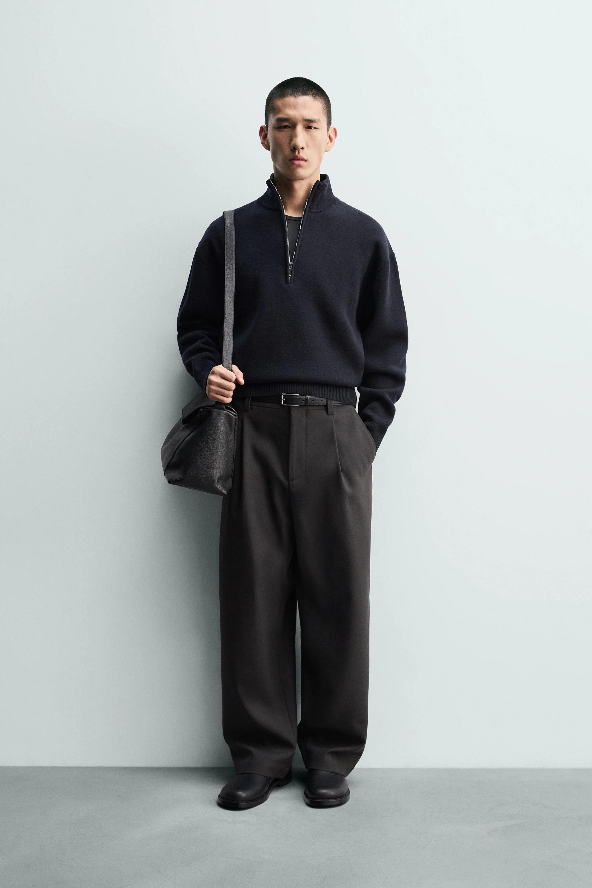 پلیور با زیپ یک‌چهارم