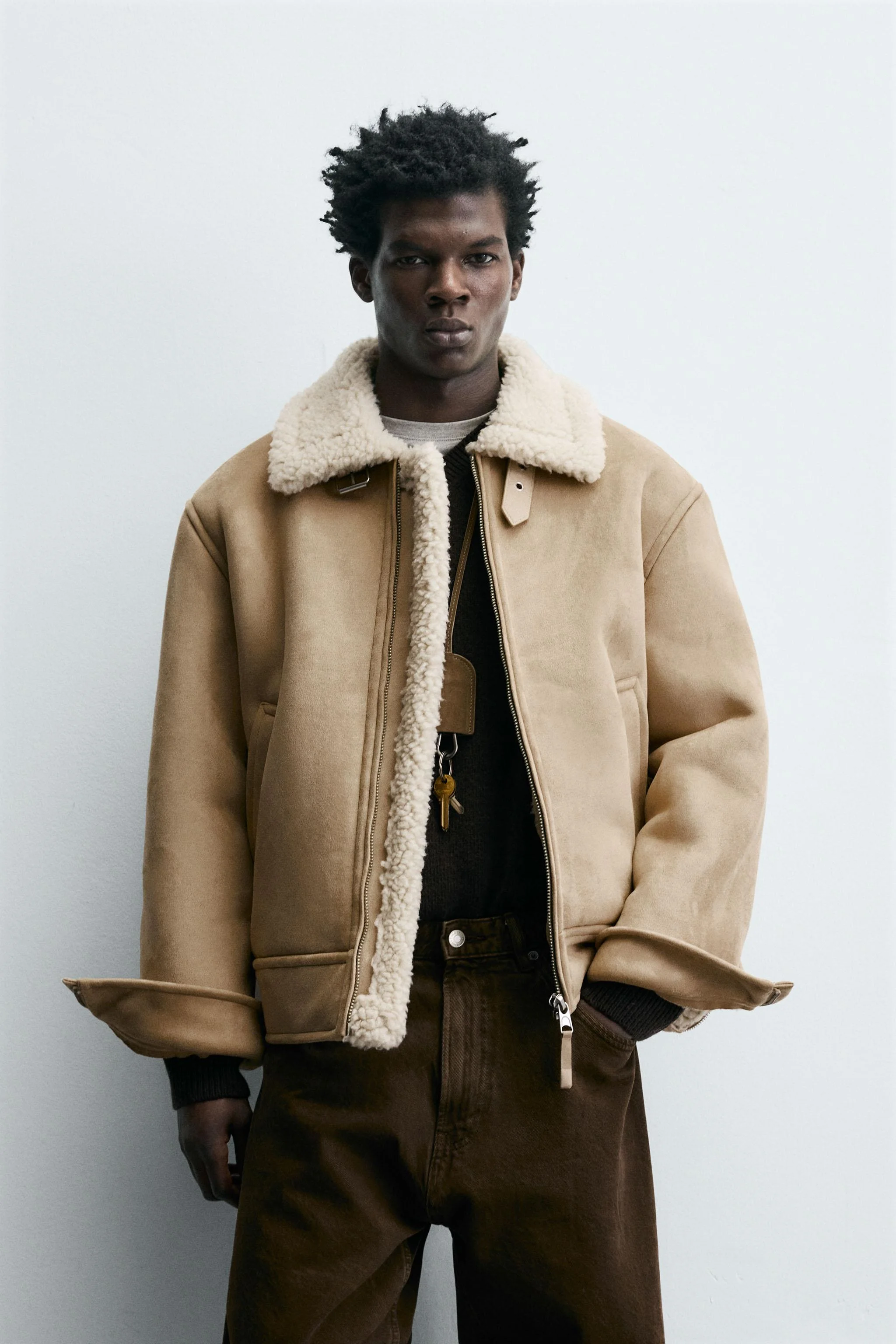 کت جیر مصنوعی دو رو