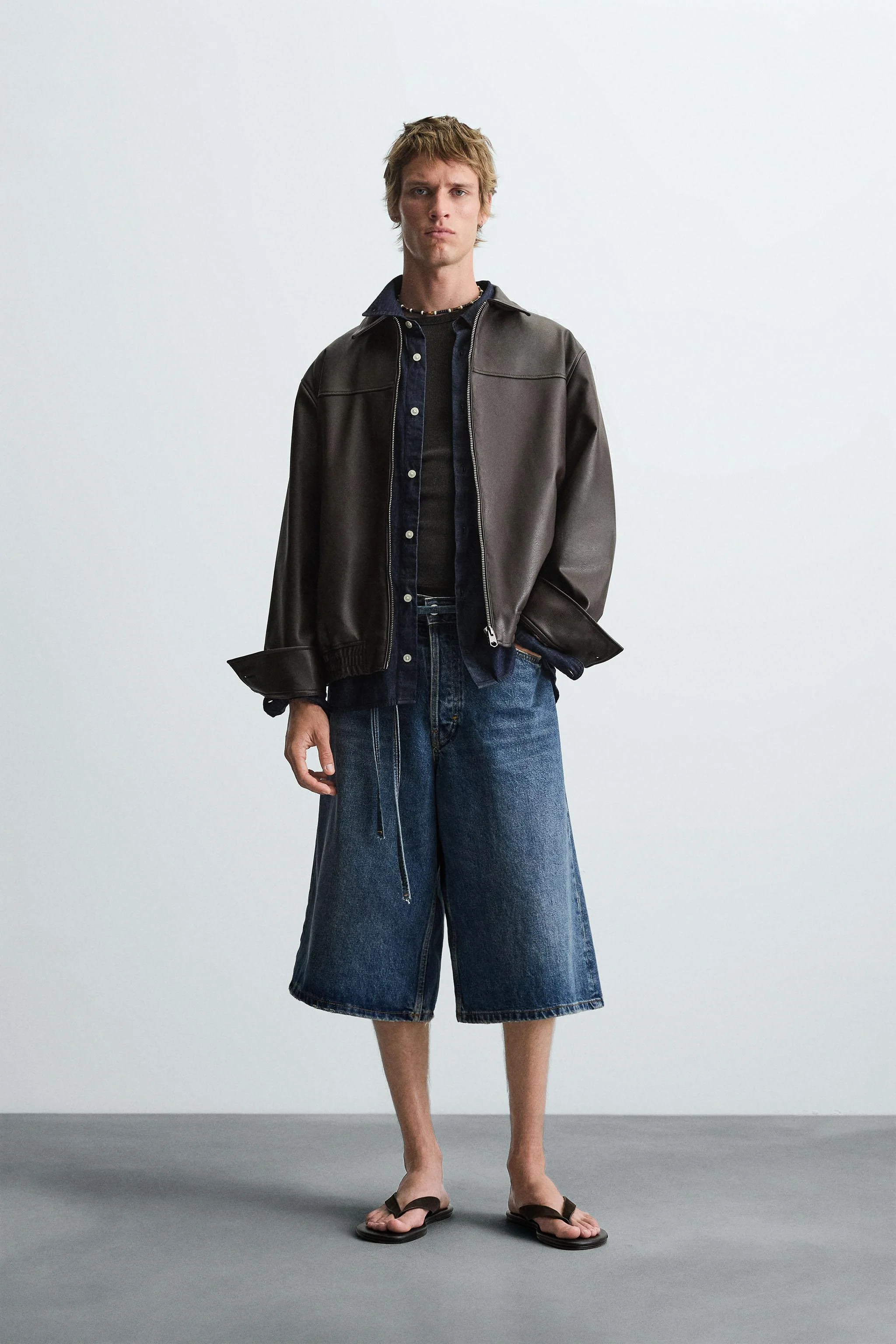 کاپشن خلبانی با ظاهر چرم کاپشن خلبانی با ظاهر چرم