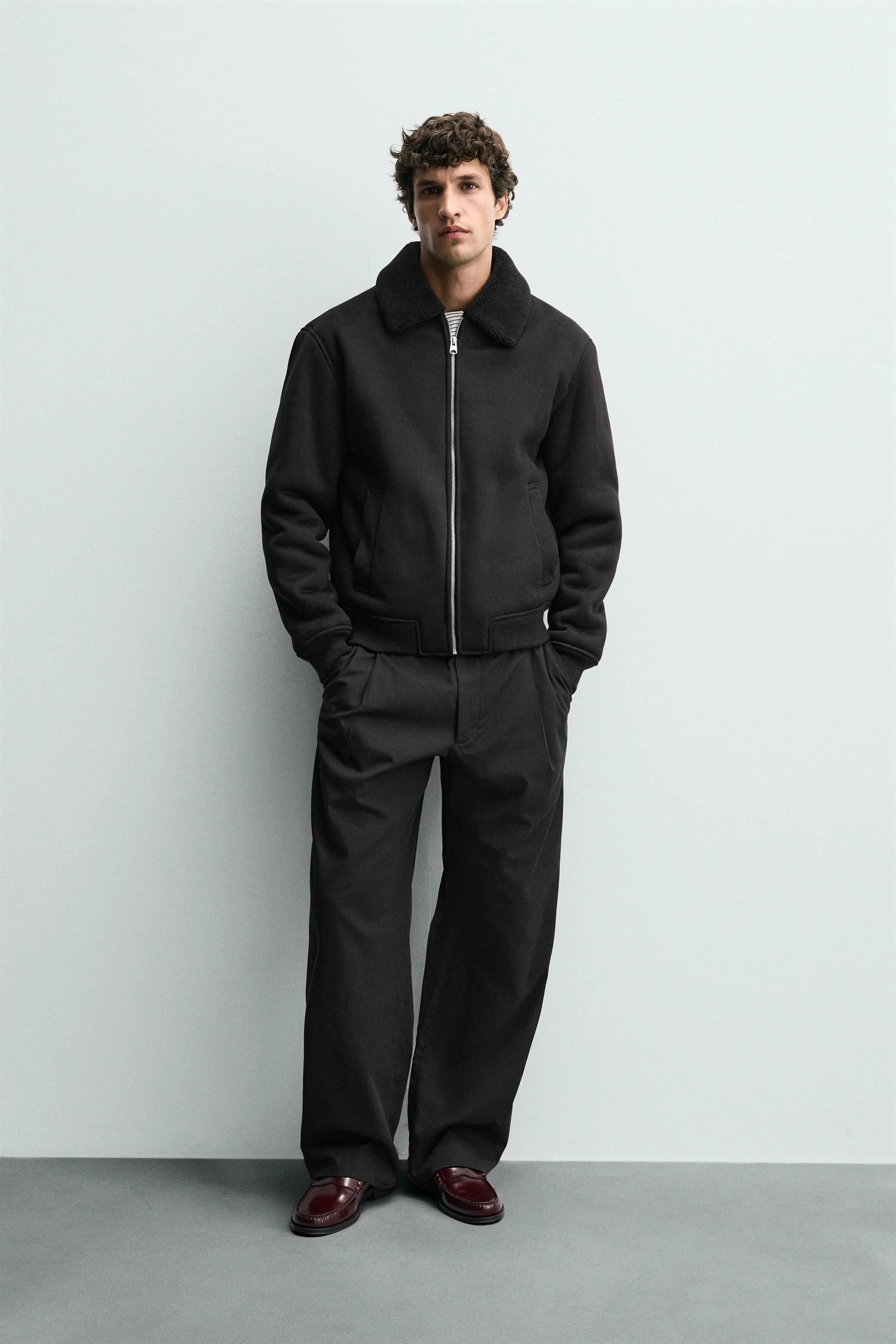 کت جیر مصنوعی با آستر بره مصنوعی کت جیر مصنوعی با آستر بره مصنوعی