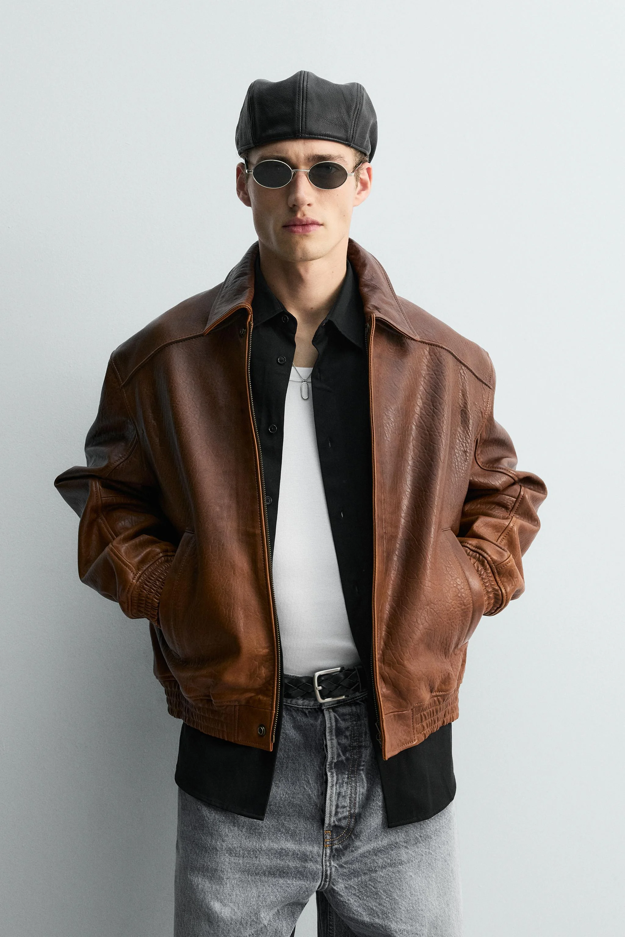 کت چرمی با افکت وینتیج، نسخه محدود