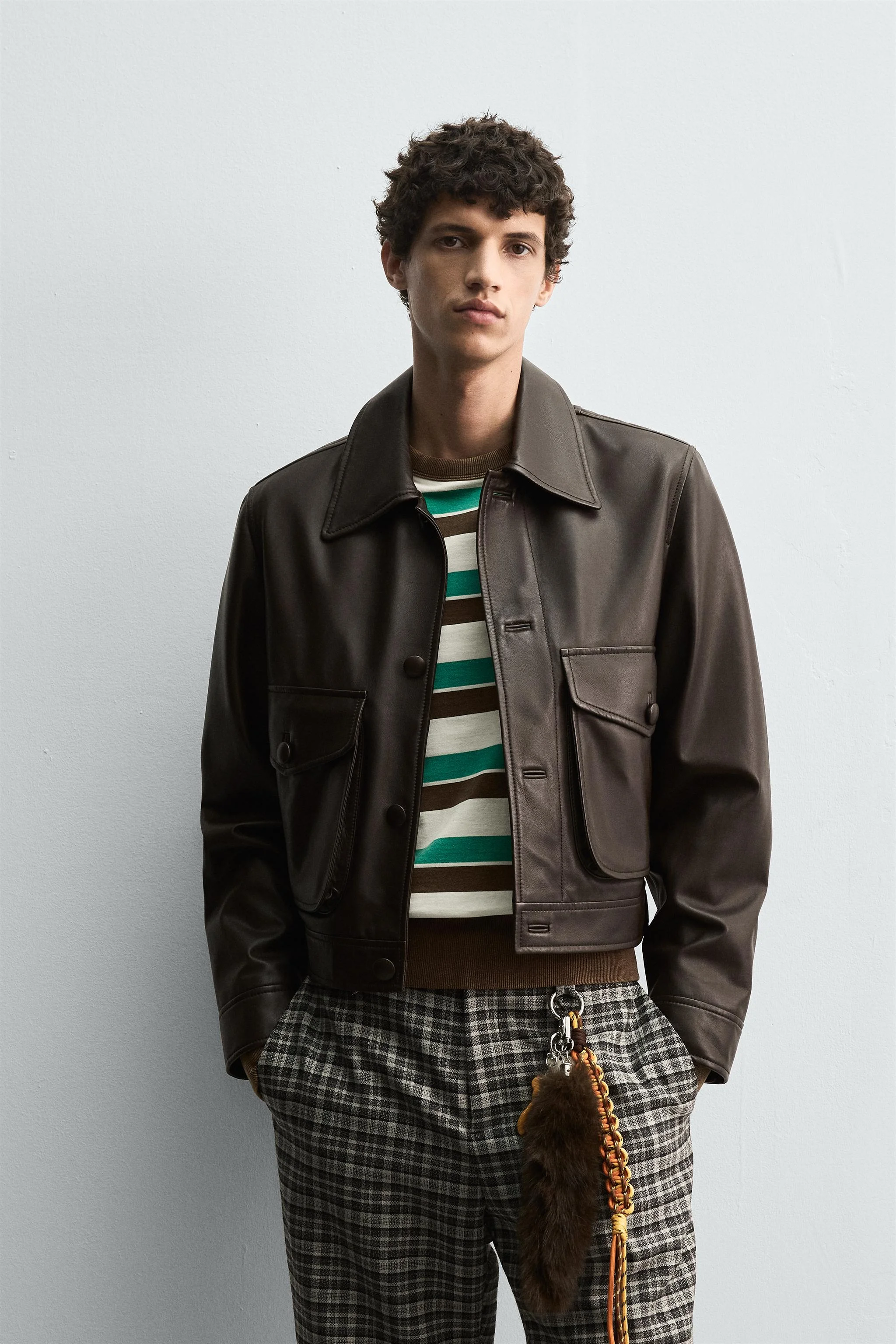 کت چرمی هری لمبرت برای زارا ایکس دیزنی کت چرمی هری لمبرت برای زارا ایکس دیزنی