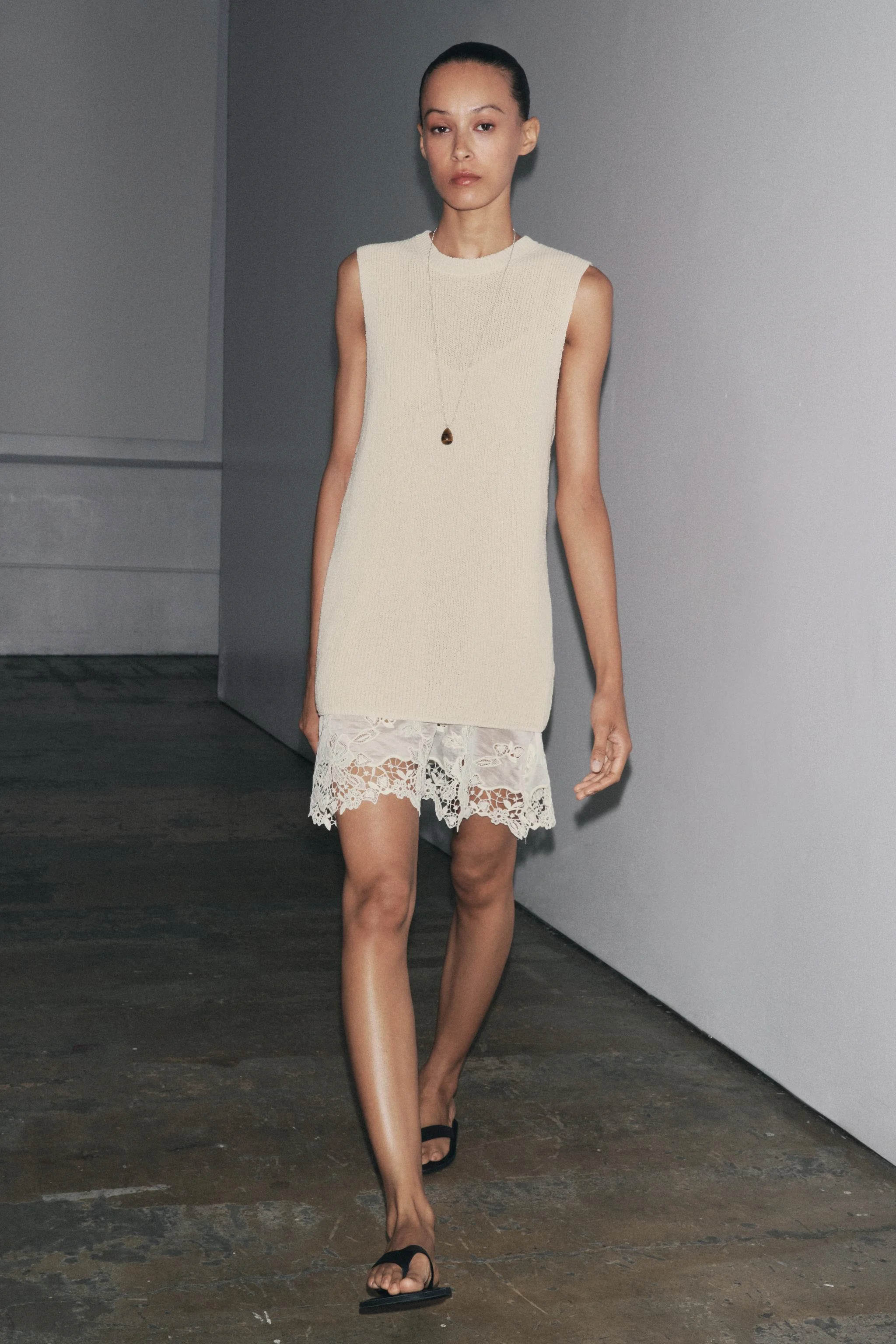 پیراهن بافتنی متضاد