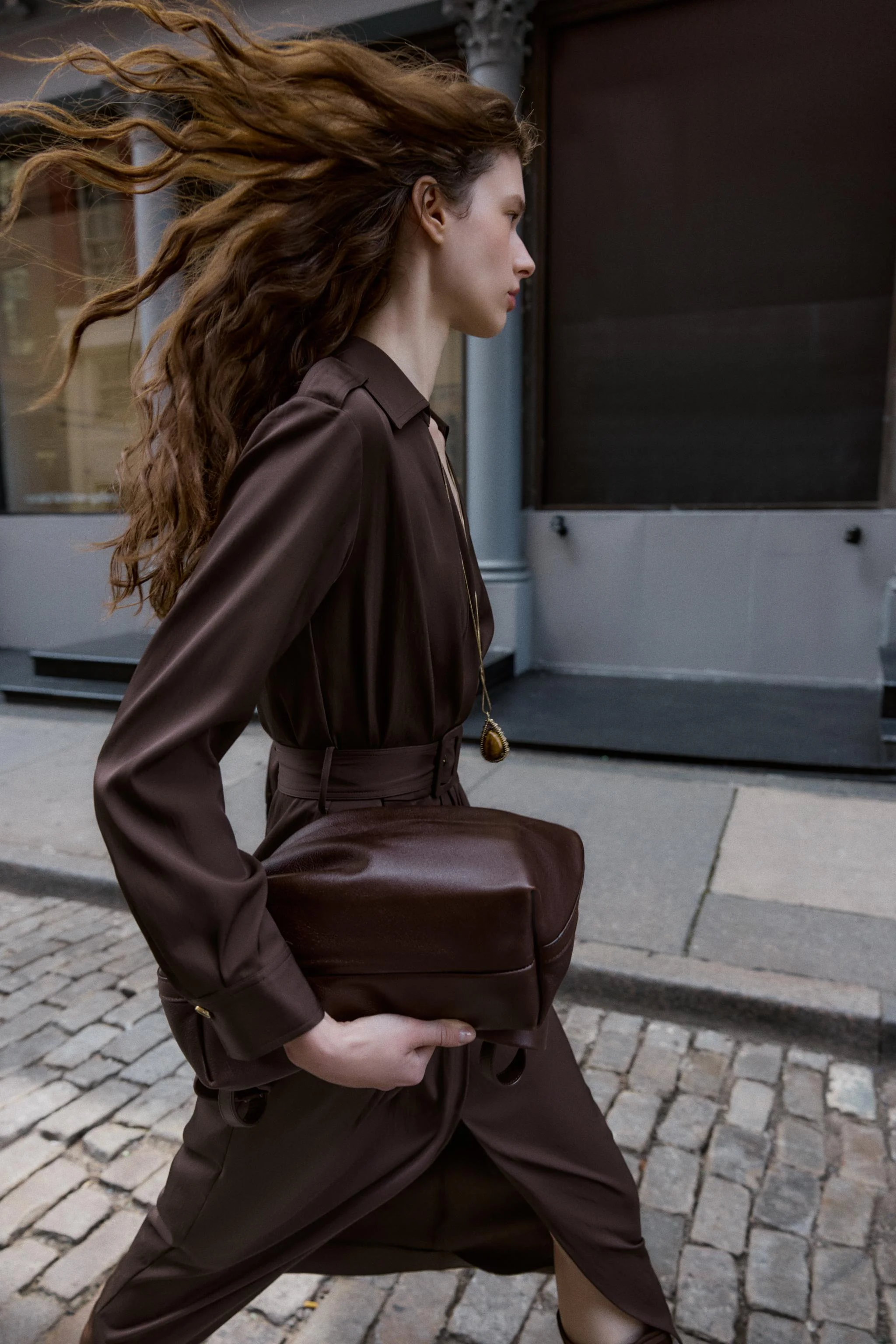 پیراهن میدی کمربند دار پیراهن میدی کمربند دار