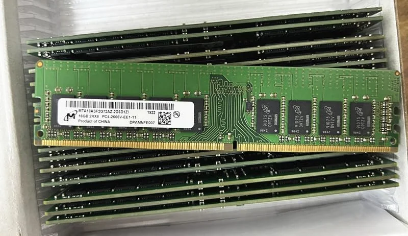 رم DDR4 ECC UDIMM حافظه 8 گیگابایت 2933 16 گیگابایت 3200 مگاهرتز DDR4 ECC سرور 16 گیگابایت 2666 ECC حافظه دسکتاپ (16 گیگابایت 2666 ECC)