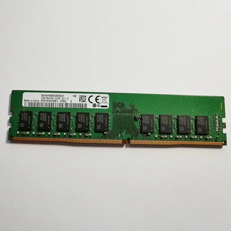 یک عدد رم سرور 16 گیگابایتی PC4-2133P مدل M391A2K43BB1-CPB - EE Pure ECC UDIMM