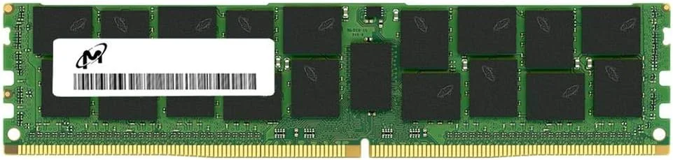 حافظه کامپیوتر سرور Micron Original MTA36ASF4G72PZ-3G2-32GB PC4-25600 3200MHz ECC REG 2RX4 1.2V RDIMM توسط Paramount Ram (128 (32GB x 4))