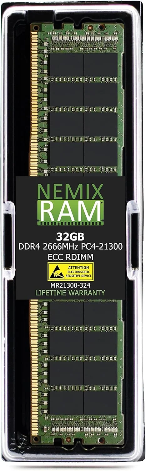 رم ۳۲ گیگابایتی سازگار با سرورهای Dell PowerEdge مدل NEMIX RAM SNPTN78YC/32G A9781929