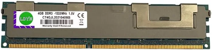 رم سرور DDR3 با ظرفیت 4 گیگابایت، 8 گیگابایت و 16 گیگابایت RGB ecc reg با فرکانس‌های 1333، 1600 و 1866 مگاهرتز DIMM RGB RAM سازگار با مادربرد X79 LGA 2011 (8GB 1333-heat sink)