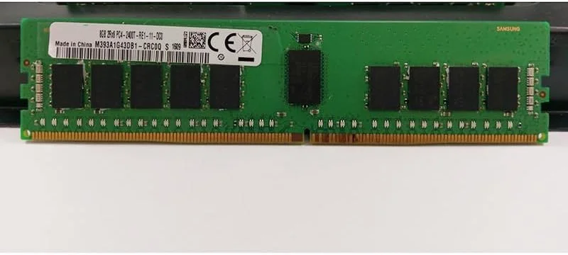 یک عدد M393A1G43DB1-CRC0Q DDR4 8G 2RX8 PC4-2400T 2400 ECC REG برای ماژول رم سرور