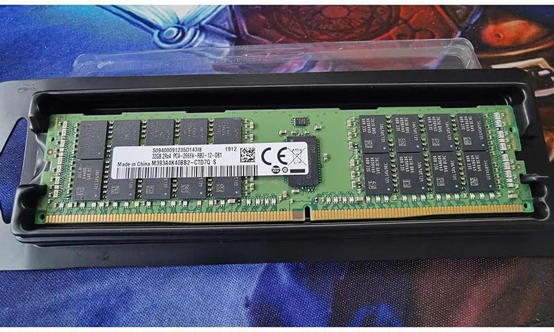 یک عدد M393A4K40BB2-CTD 32G 2RX4 DDR4 PC4-2666V-RB2 DDR4 ماژول رم سرور