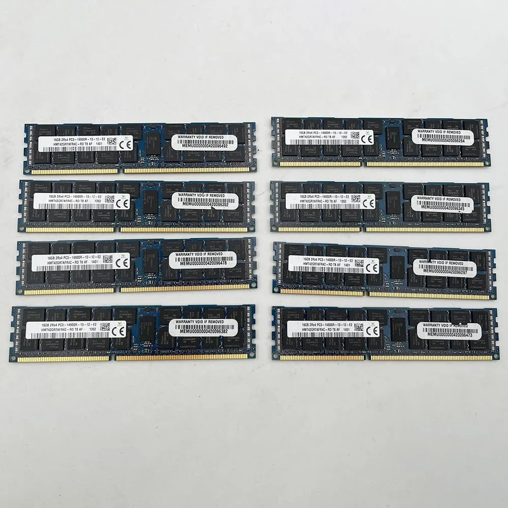 ۱ عدد رم سرور ۱۶ گیگابایتی HMT42GR7AFR4C-RD 16G 2Rx4 PC3-14900R DDR3 1866 ECC REG برای SK Hynix