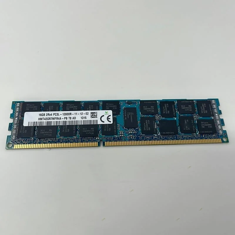 ۱ عدد رم سرور ۱۶ گیگابایتی HMT42GR7MFR4A-PB 16G 2Rx4 PC3L-12800R 1600 REG برای SKhynix