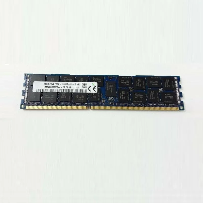 ۱ عدد رم سرور ۱۶ گیگابایتی HMT42GR7MFR4A-PB 16G 2Rx4 PC3L-12800R 1600 REG برای SKhynix