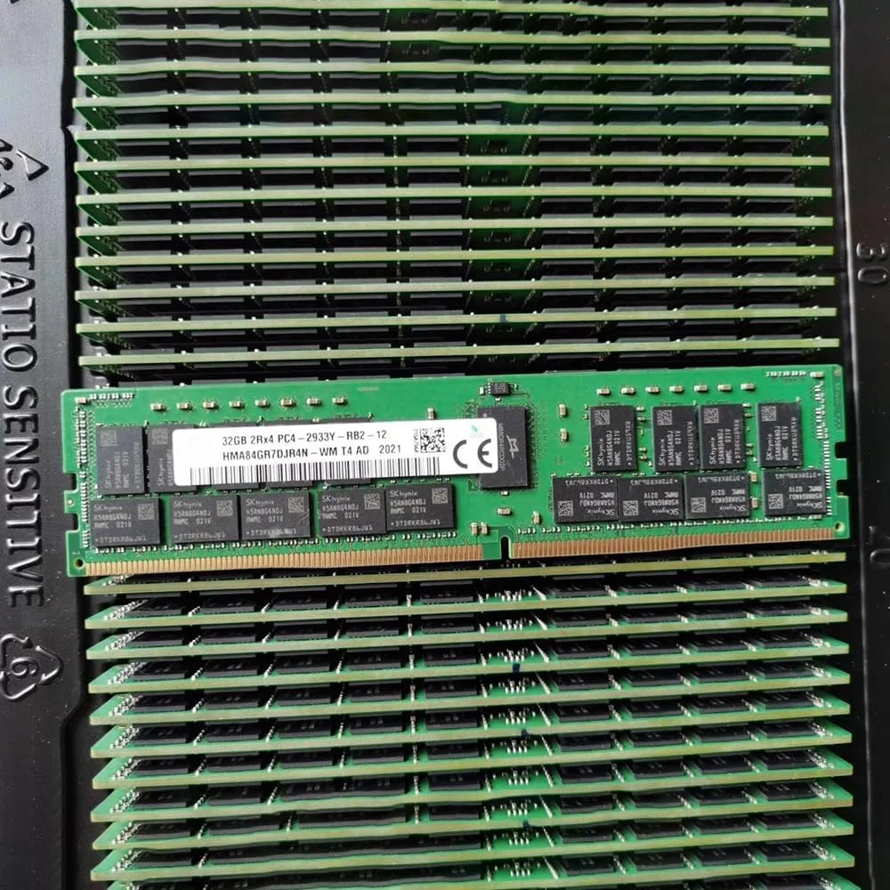 یک عدد رم سرور SKhynix مدل HMA84GR7DJR4N-WM با ظرفیت 32 گیگابایت DDR4 PC4-2933Y ECC REG یک عدد رم سرور SKhynix مدل HMA84GR7DJR4N-WM با ظرفیت 32 گیگابایت DDR4 PC4-2933Y ECC REG
