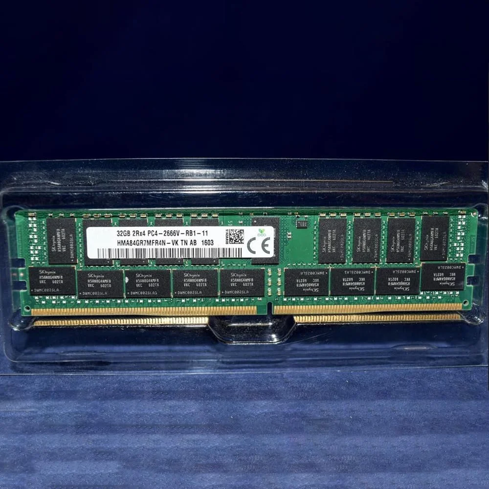 ۱ عدد رم سرور SKhynix مدل HMA84GR7MFR4N-VK 32G 2RX4 DDR4 2666V REG ECC