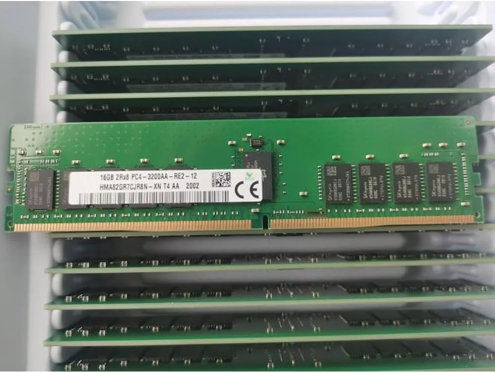 یک عدد رم سرور 16 گیگابایتی HMA82GR7CJR8N-XN 2RX8 PC4-3200AA ECC REG برای SKhynix