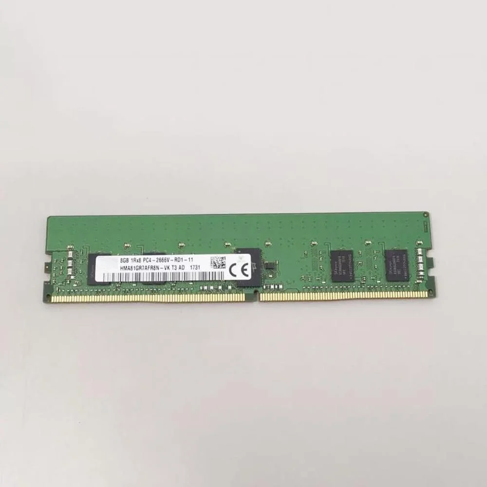 یک عدد رم سرور SKhynix مدل HMA81GR7AFR8N-VK 8G 1RX8 PC4-2666V ECC REG (8 گیگابایت)