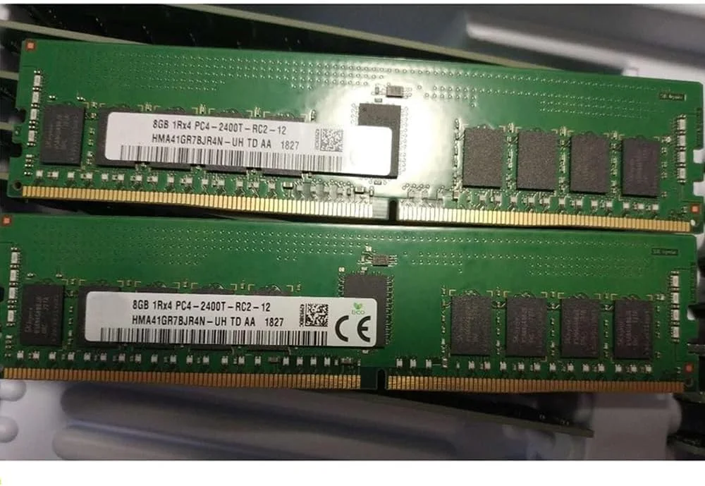 یک عدد رم سرور SKhynix مدل HMA41GR7BJR4N-UH 8G 1RX4 2400T ECC REG