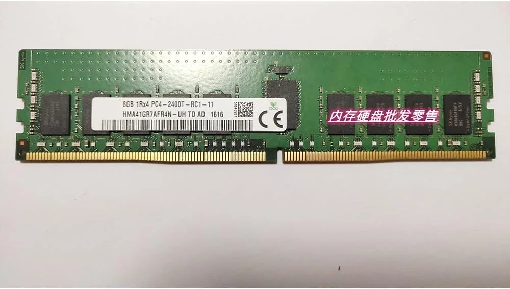 یک عدد رم سرور SKhynix مدل HMA41GR7BJR4N-UH 8G 1RX4 2400T ECC REG
