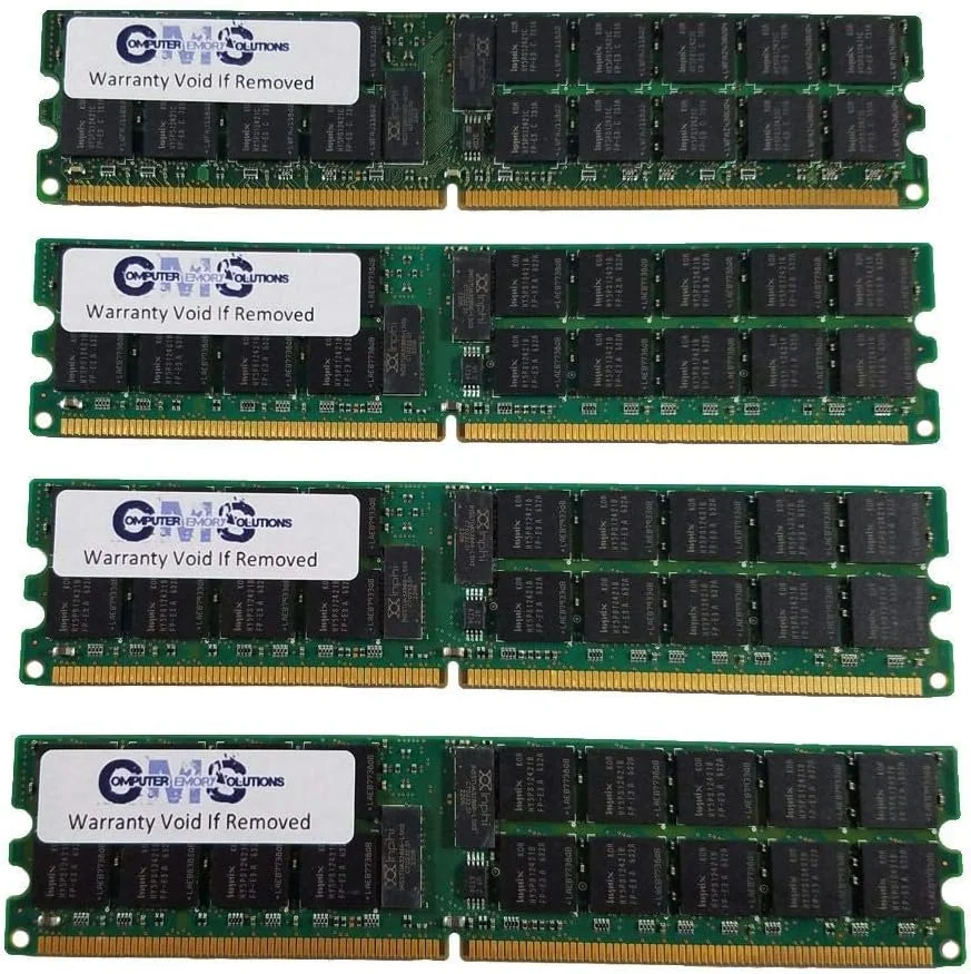 رم 16 گیگابایتی (4X4 گیگابایت) سازگار با سرور Dell Poweredge T300 Ddr2 فقط برای سرورها توسط CMS (B50)
